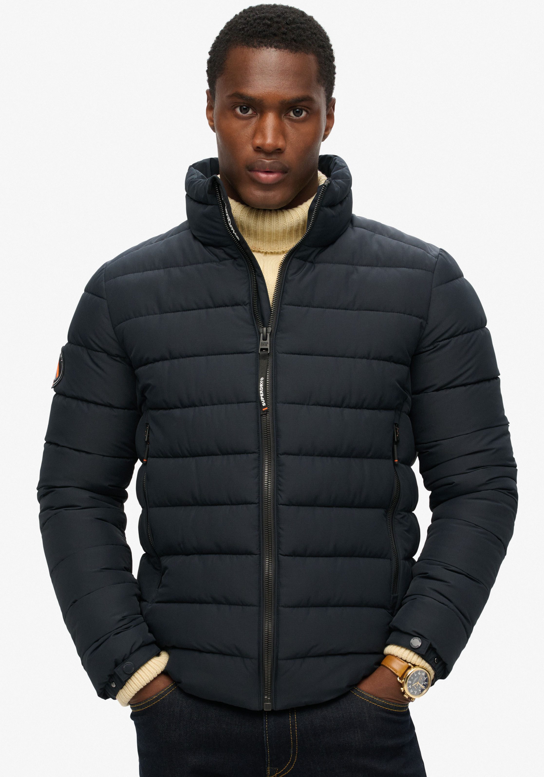 Superdry Gewatteerde jas FUJI EMB PADDED JACKET