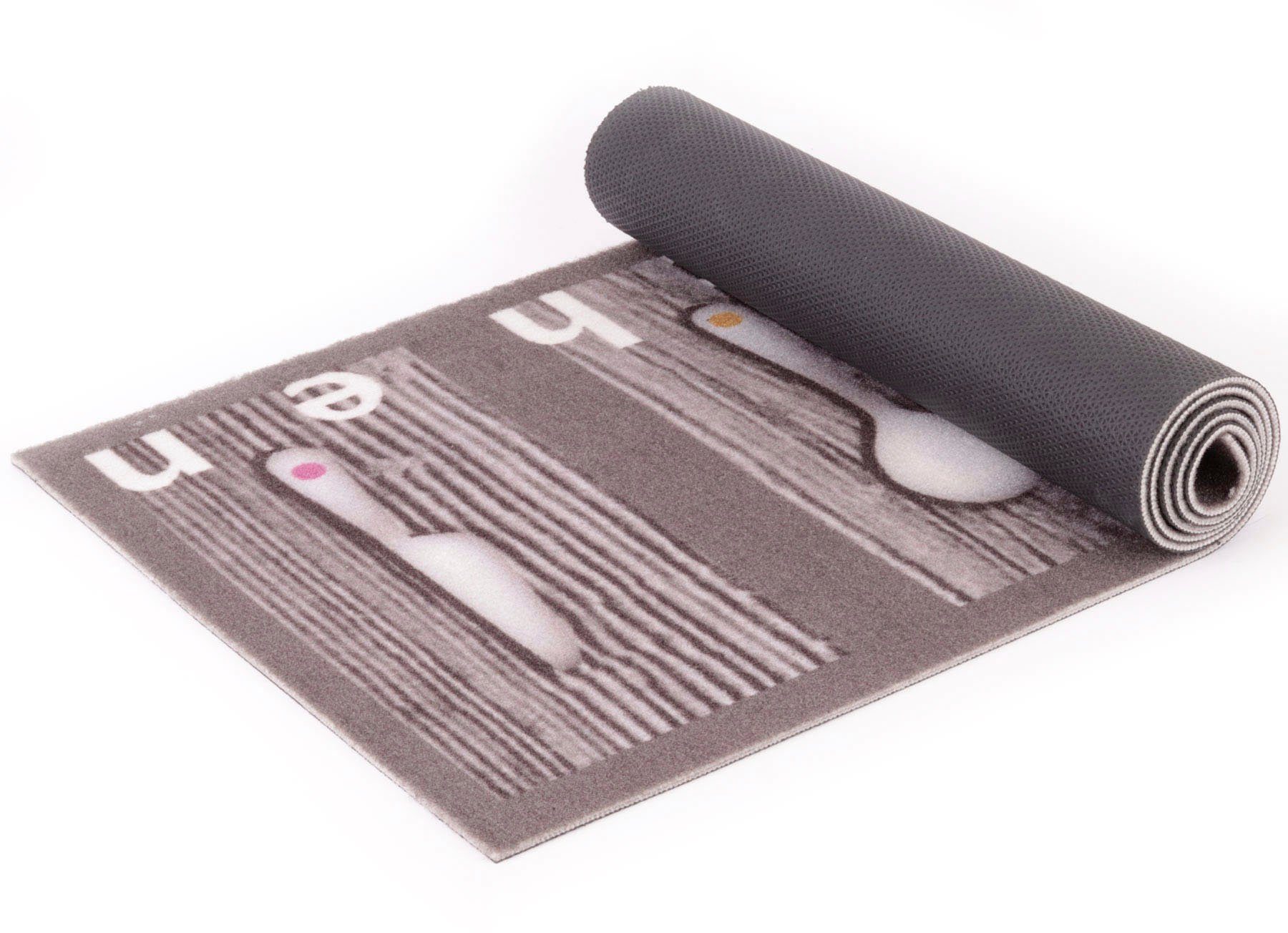 Primaflor-Ideen in Textil Keukenloper Kitchen met een opschrift & motief bestek, antislip, wasbaar, keuken
