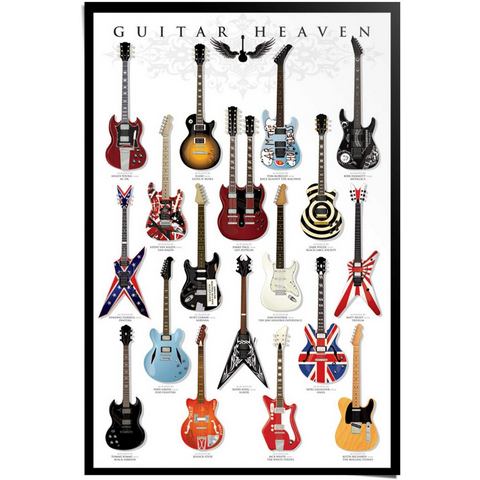 Reinders! Poster Gitarren Sammlung (1 stuk)