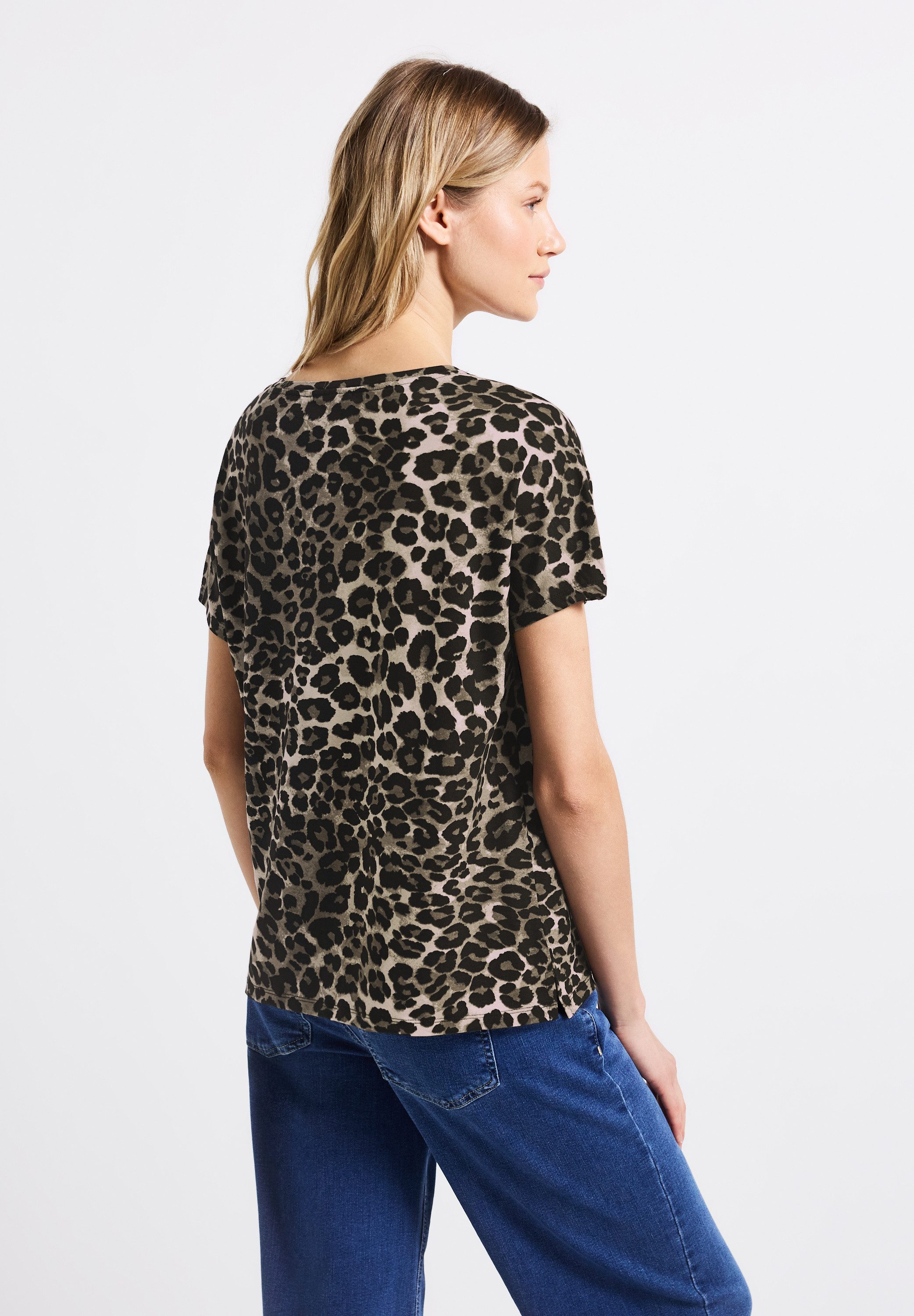 STREET ONE Shirt met print met animal-print