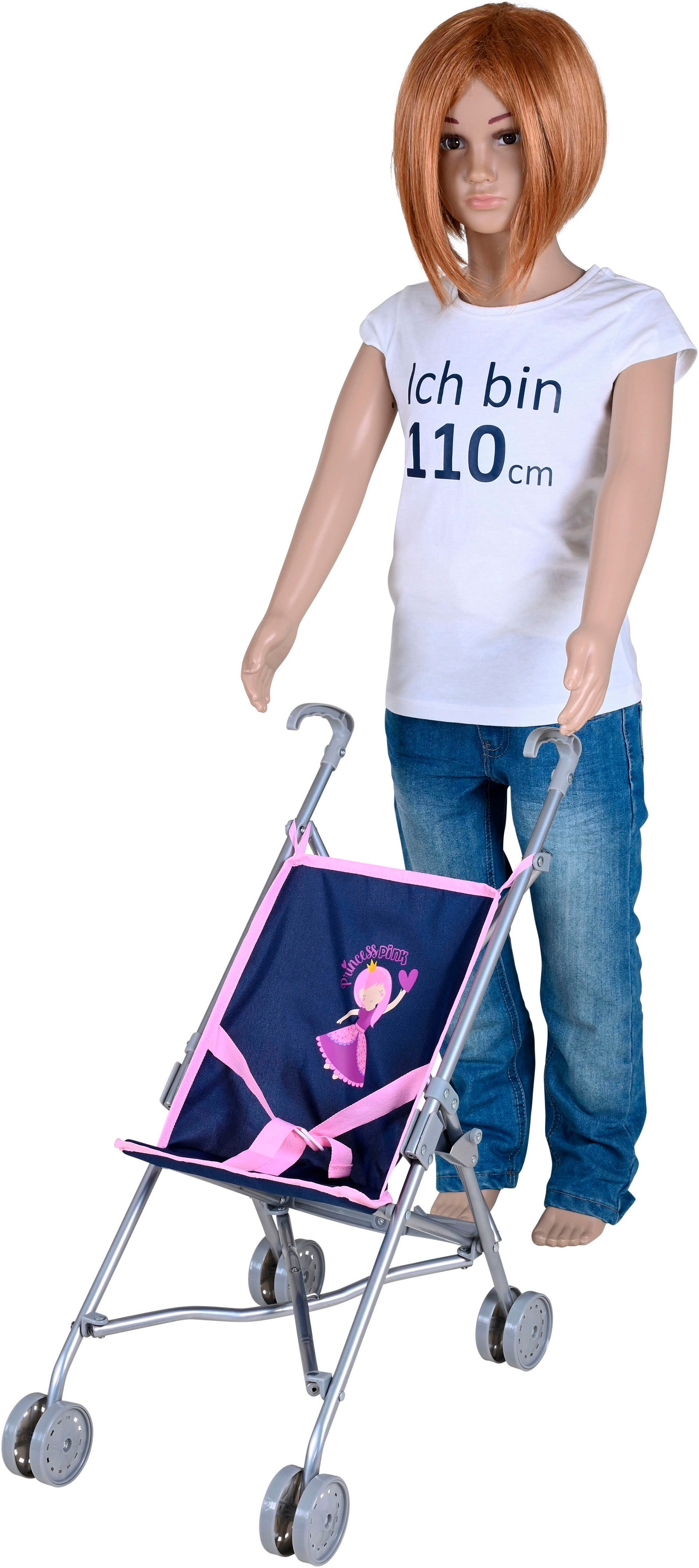 Knorrtoys® Poppenbuggy Sim - princess blue