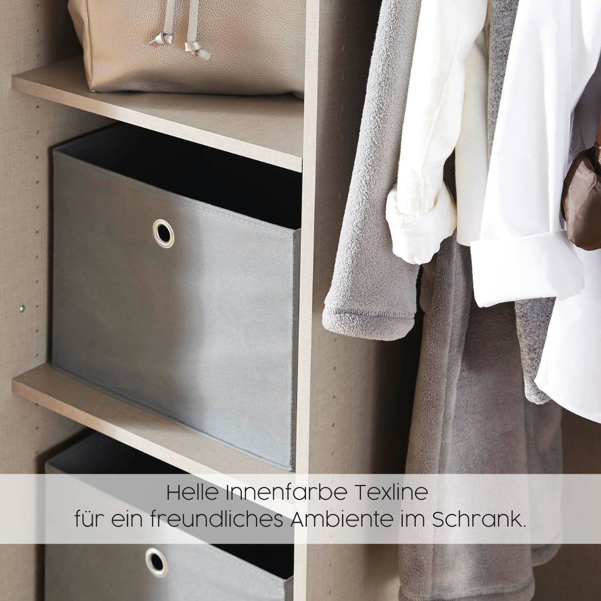 rauch Draaideurkast Kledingkast kast garderobe garderobekast MAINZ greeploze front, buitendeuren met push-to-open functie made in germany