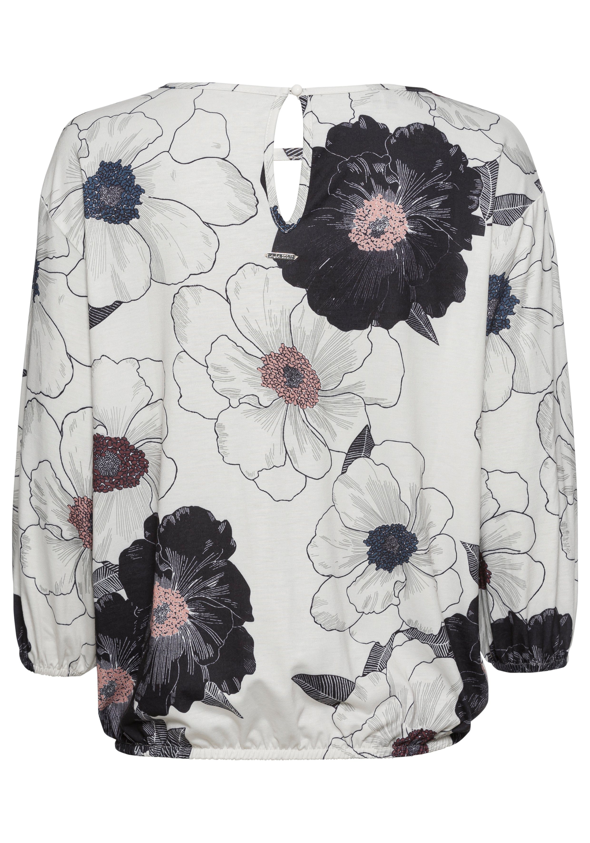 Laura Scott Ballonshirt met v-hals