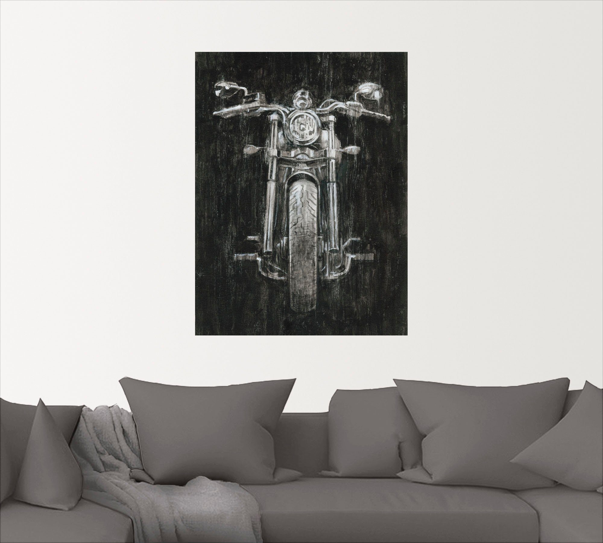 Artland Artprint Ijzeren paard I als poster, muursticker in verschillende maten