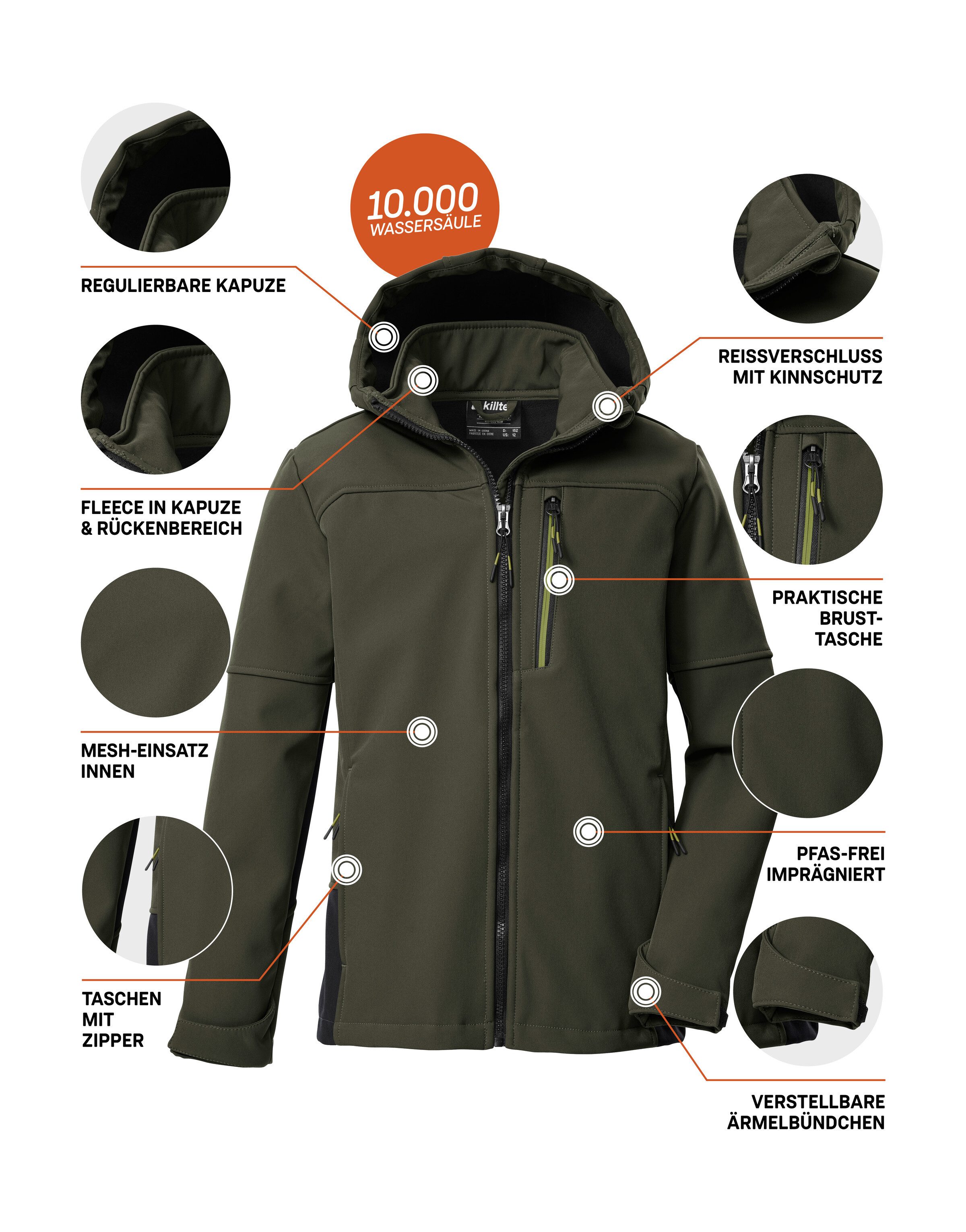 Killtec Softshell-jack KOW 226 BYS SFTSHLL JCKT