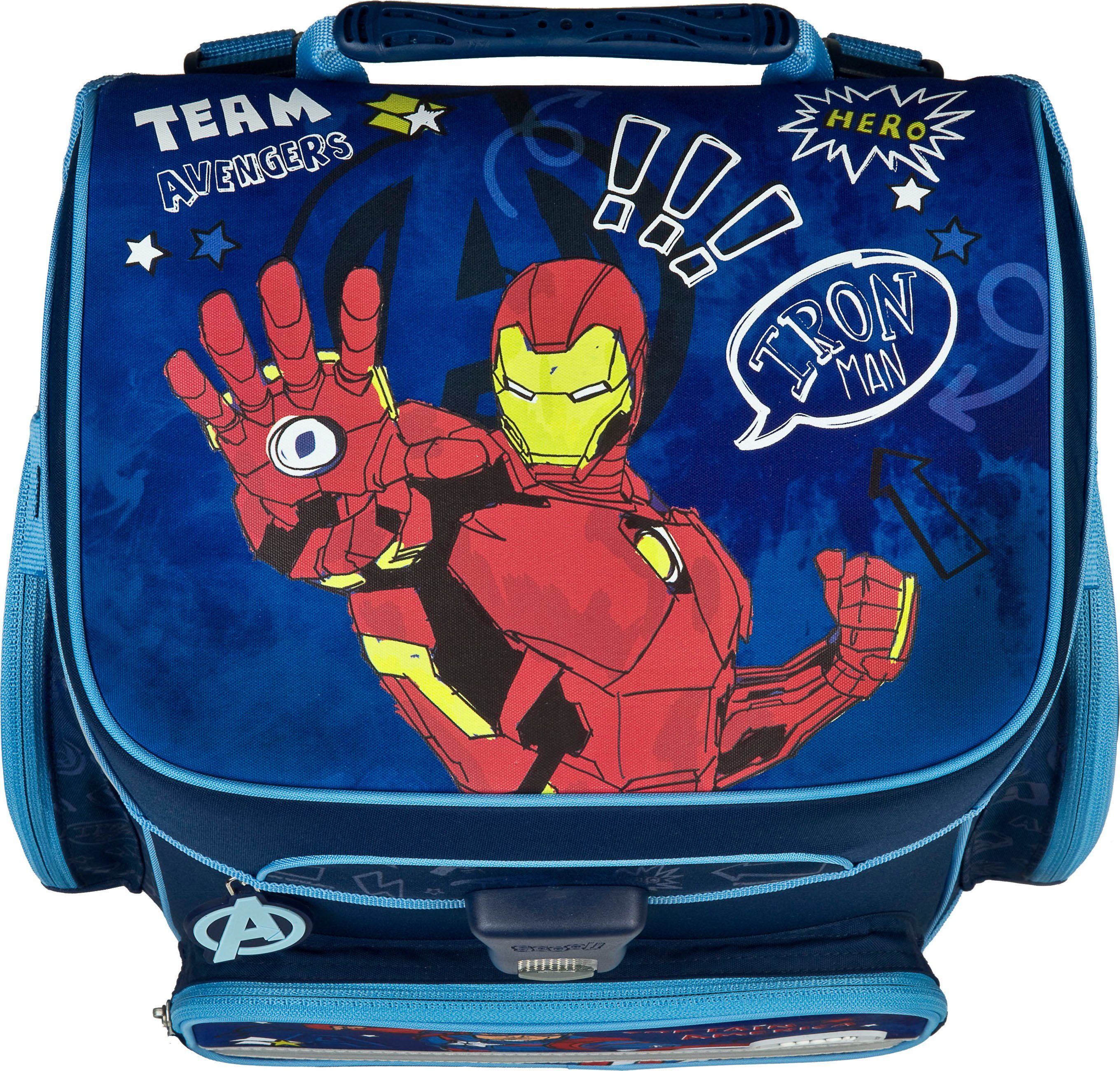 Scooli Schooltas EasyFit, Avengers (5-delig)