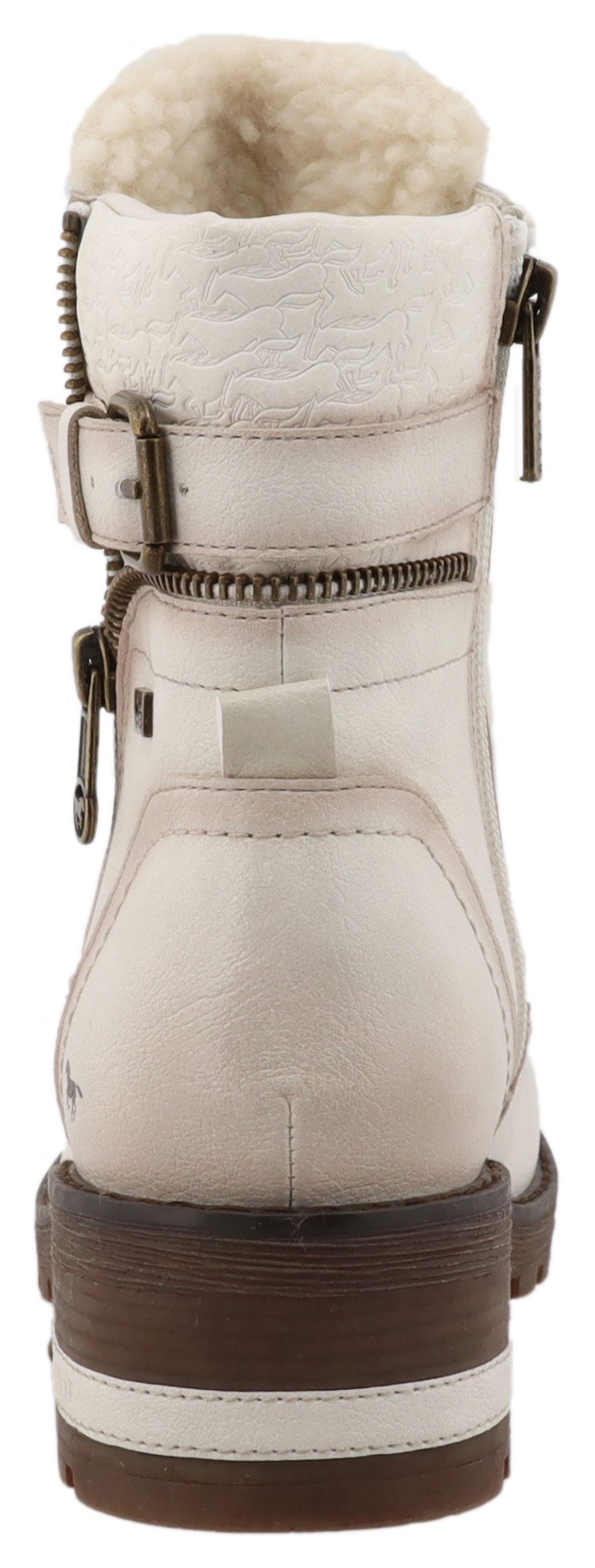 Mustang Shoes Winterlaarsjes Haukea Winterlaarsje, laarzen met binnenrits