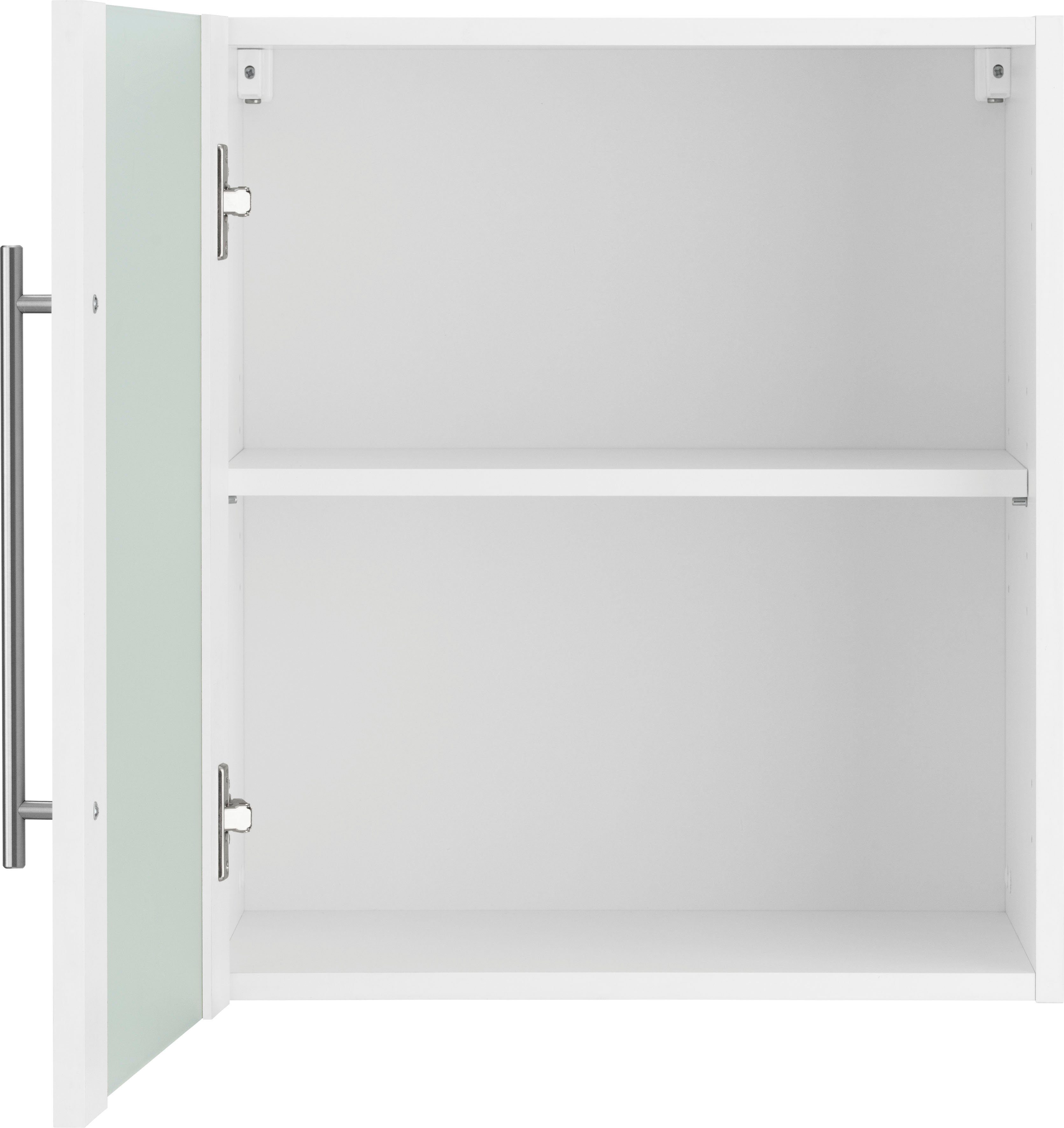wiho Küchen Hangend kastje met glasdeur Unna Front met glasinzet
