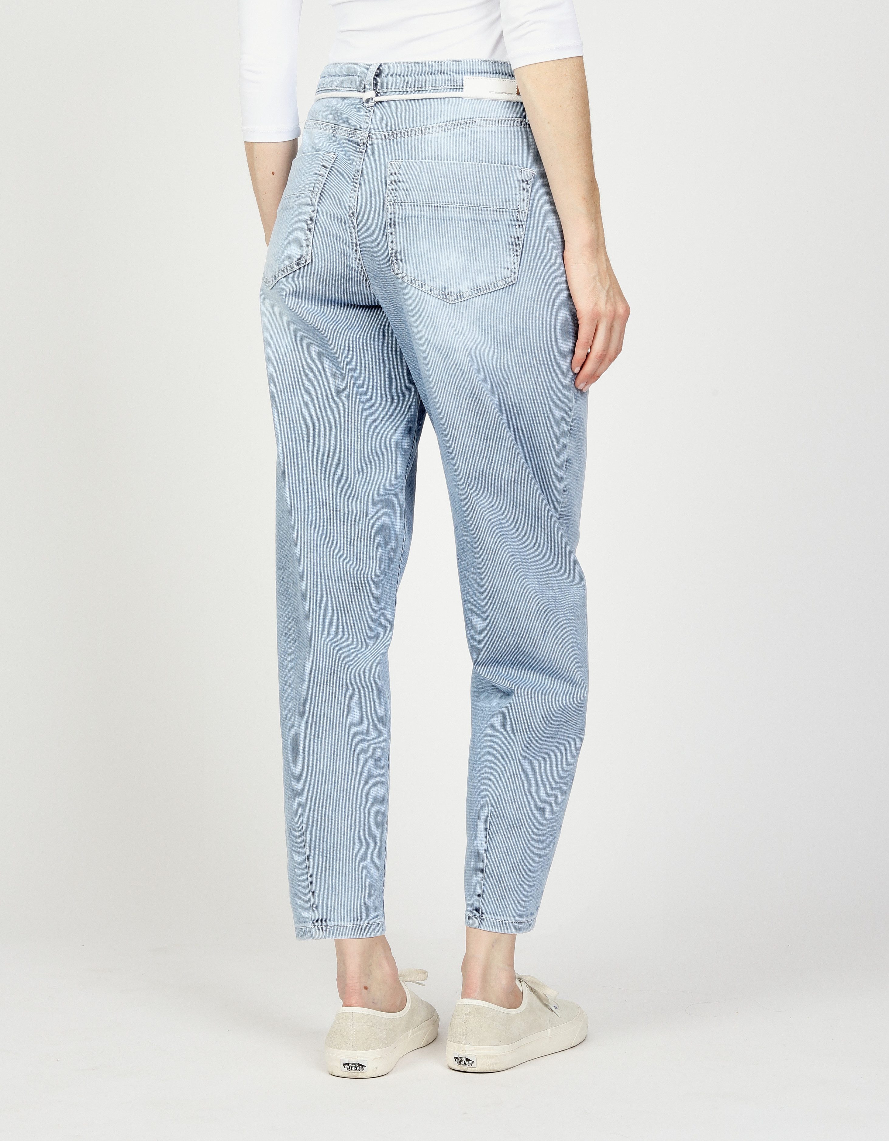 GANG Ankle jeans 94SILVIA JOGGER in ballon-fit, casual wijd o-vorm