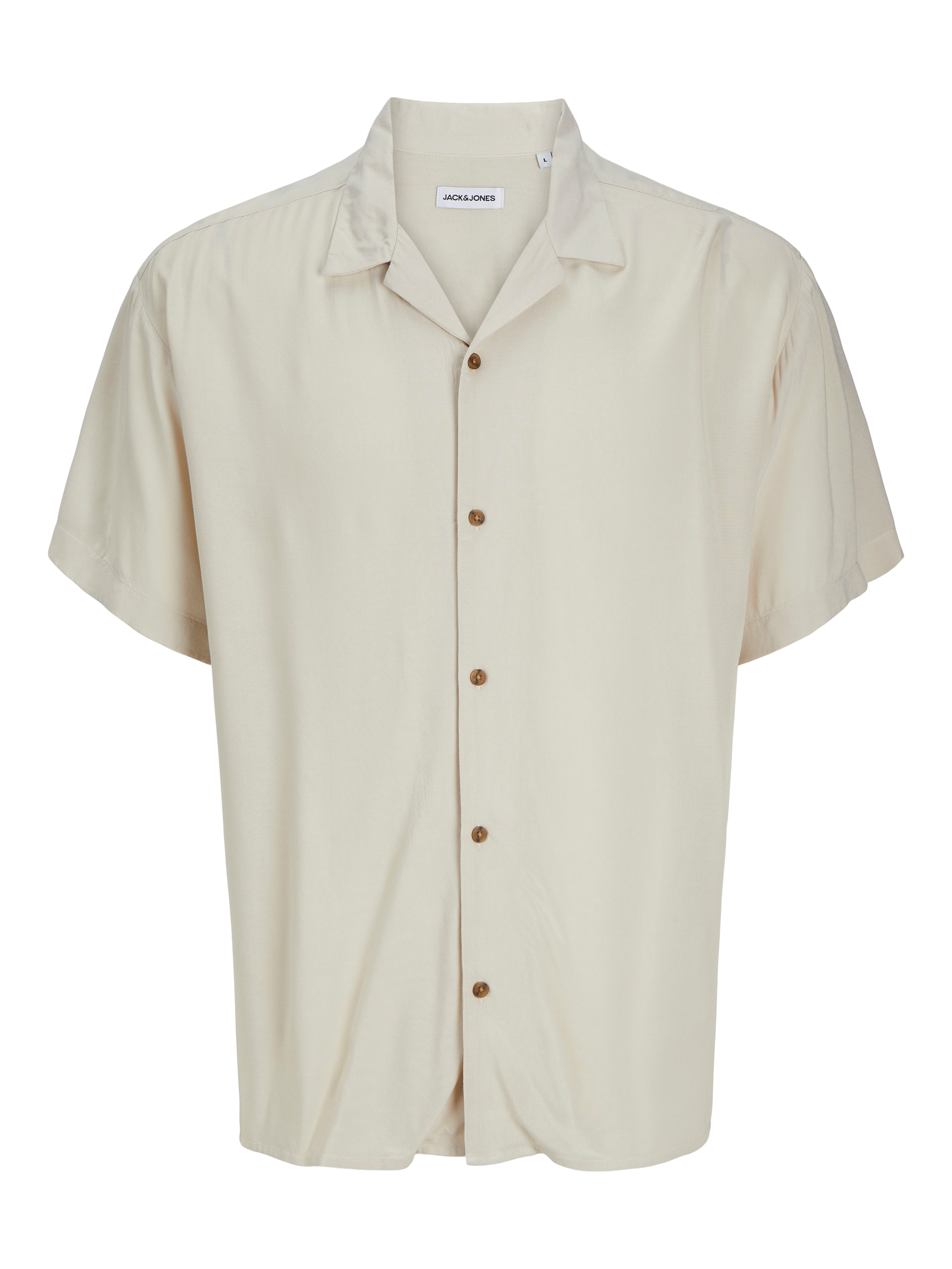Jack & Jones Overhemd met korte mouwen JJEJEFF SOLID RESORT SHIRT S/S SN