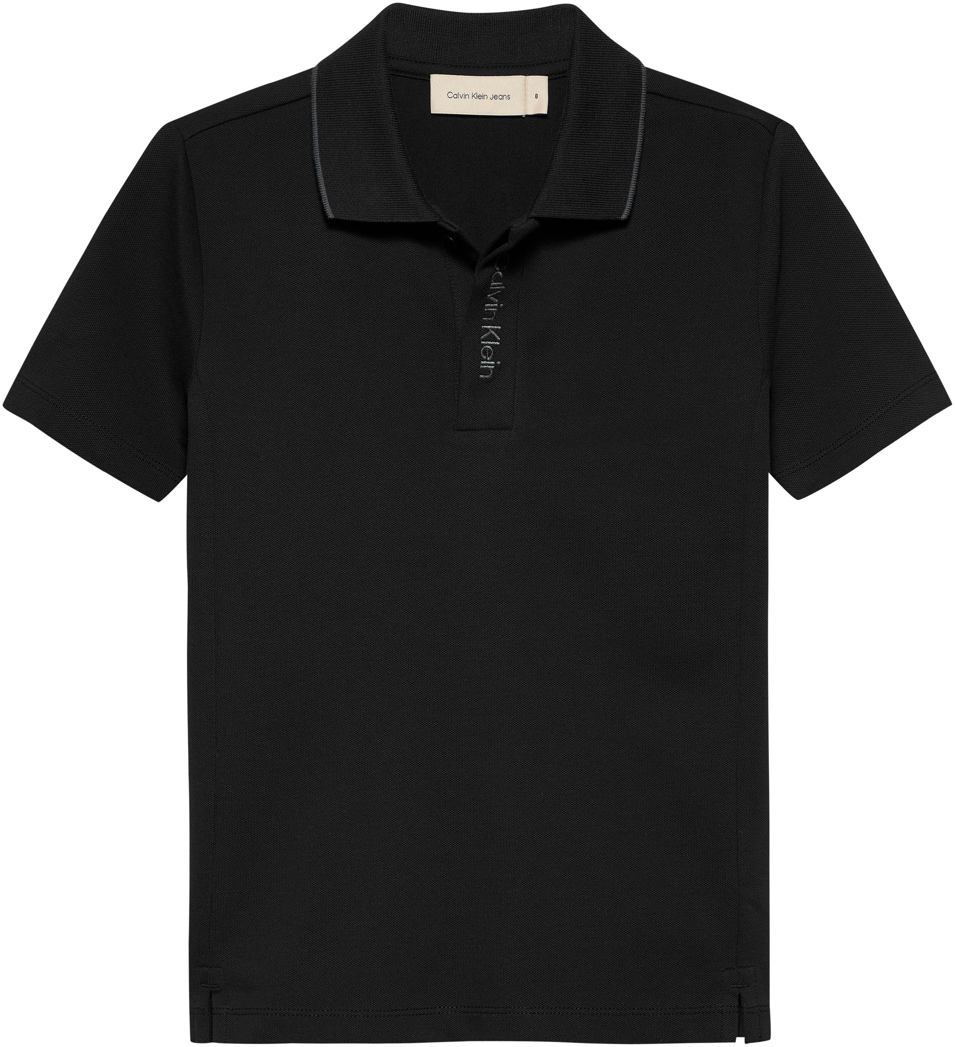 Calvin Klein Poloshirt EMBRO. CK LOGO PIQUE POLO voor kinderen tot 16 jaar met logo-opdruk