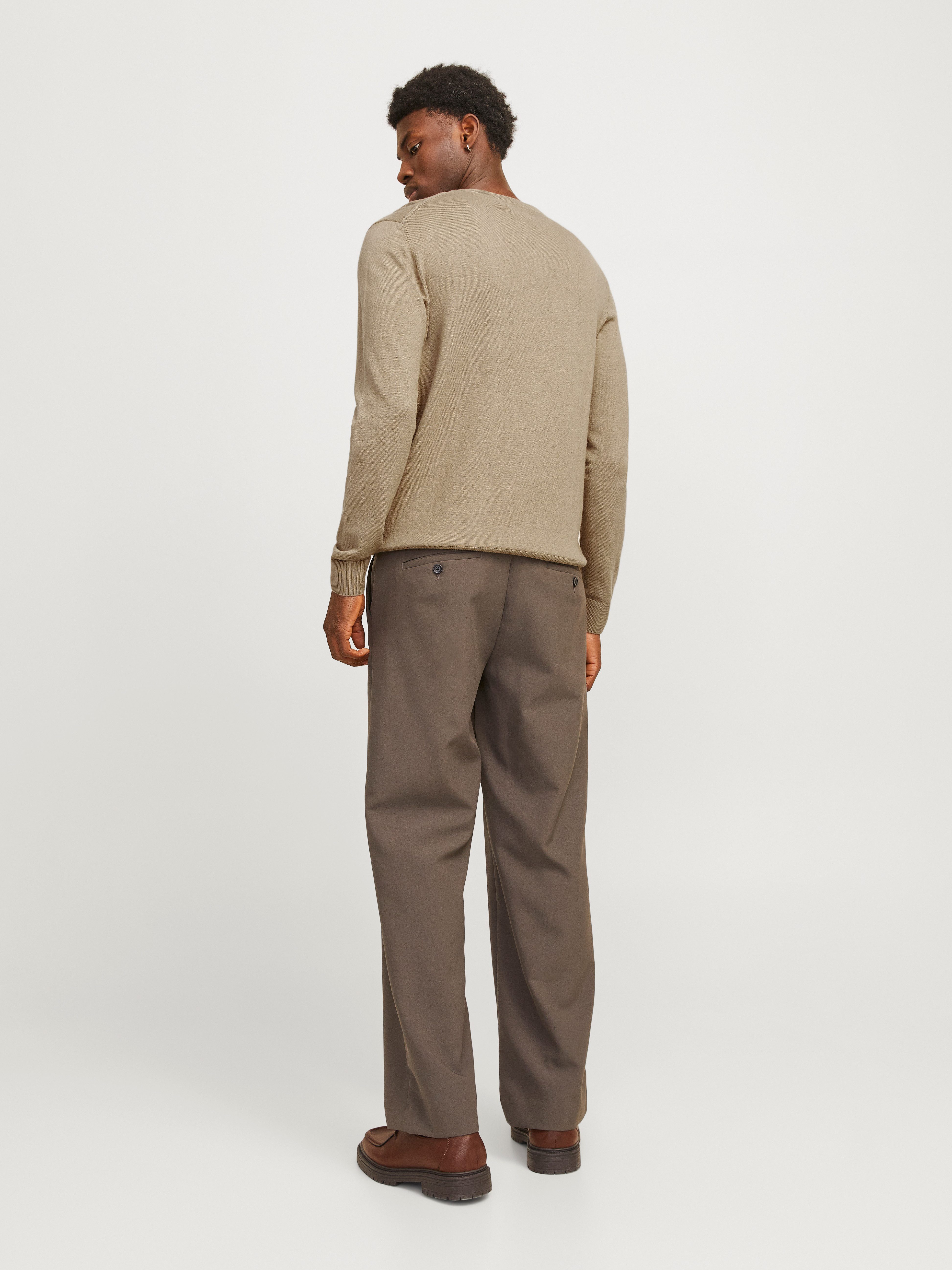 Jack & Jones Gebreide trui JJEEMIL KNIT CREW NECK NOOS
