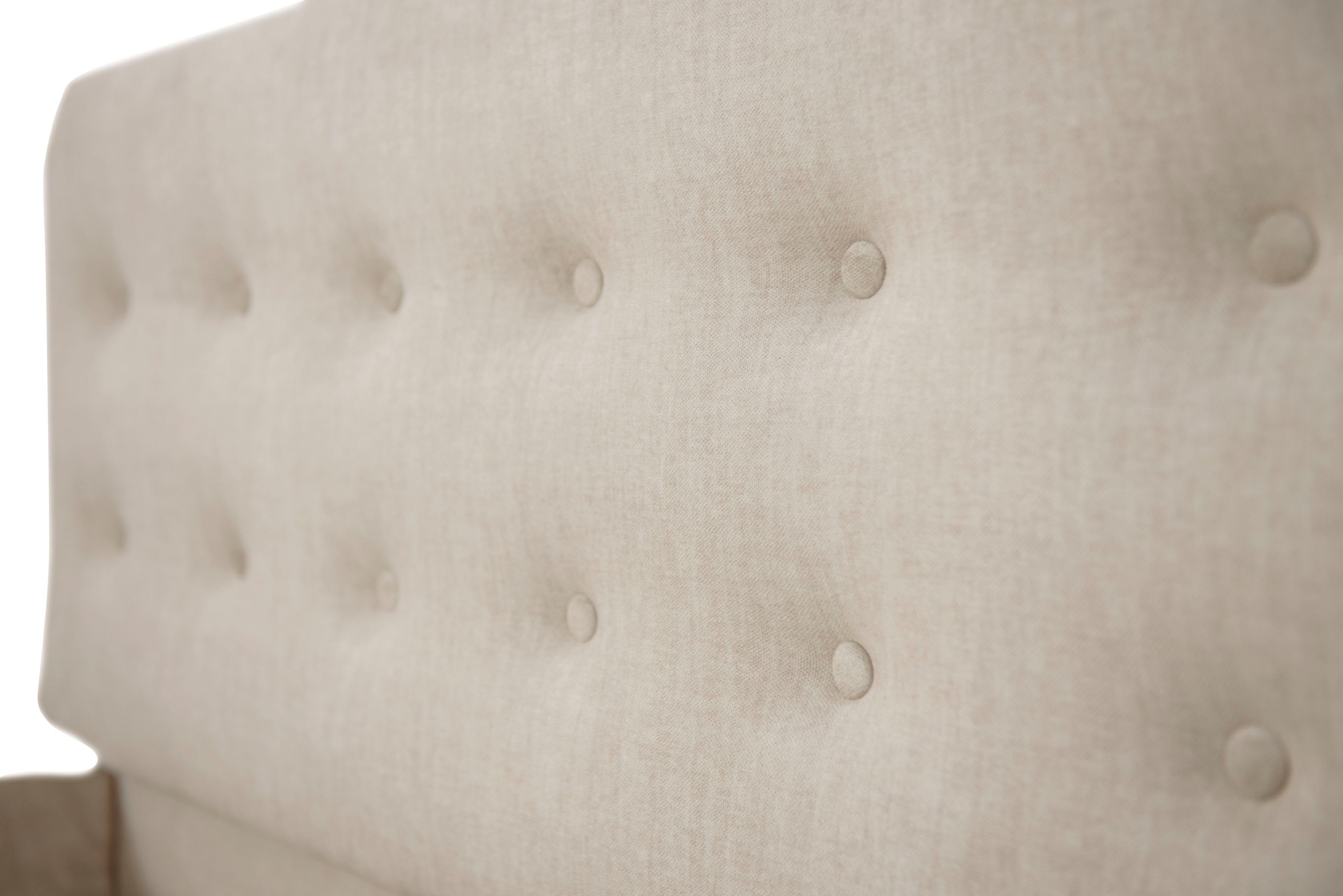 Home affaire Gestoffeerd bed Vaine in 5 breedten, ook in lengte 220 cm, incl. lattenrol