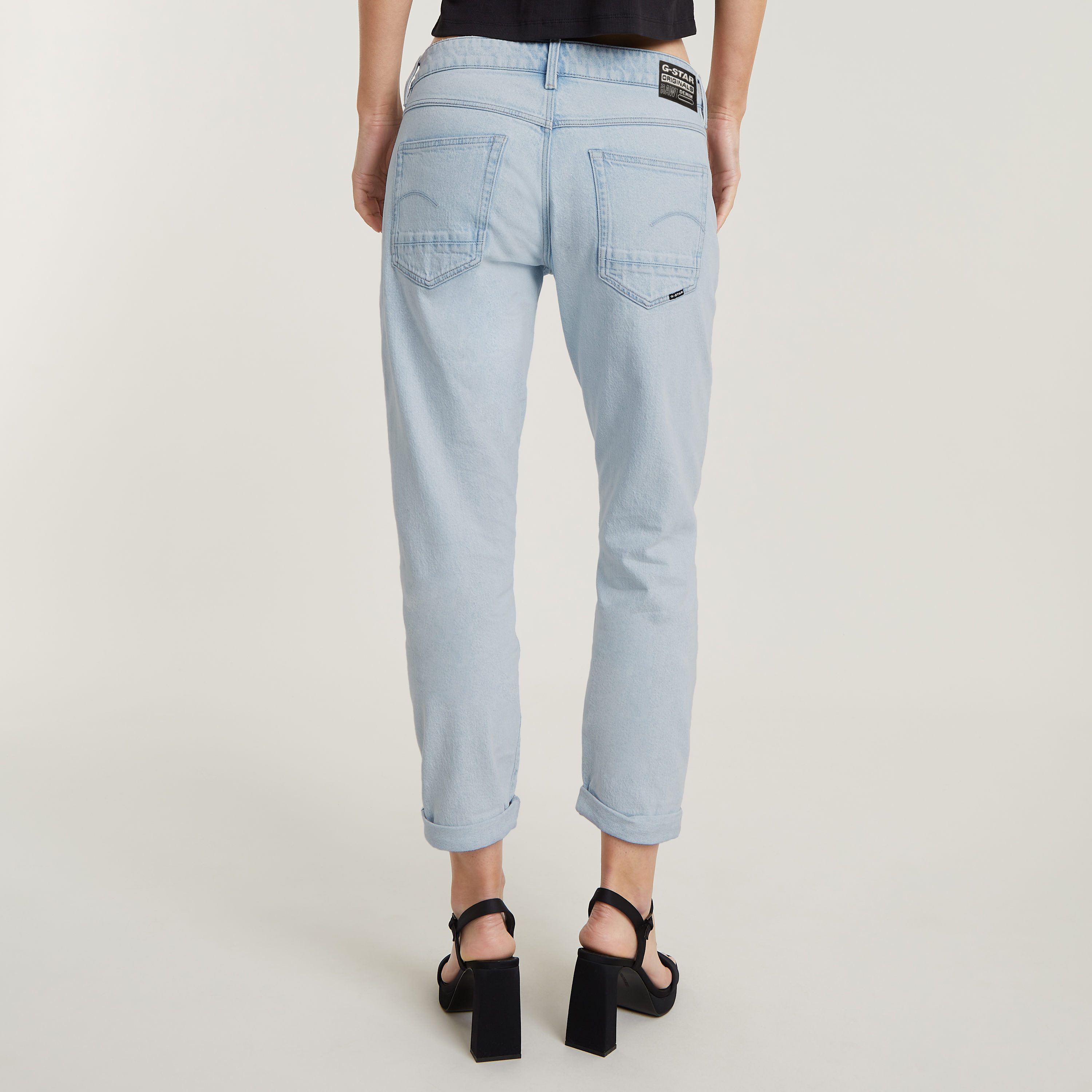 G-Star RAW Boyfriendjeans Kate Katoen-stretch denim kwaliteit voor meer draagcomfort