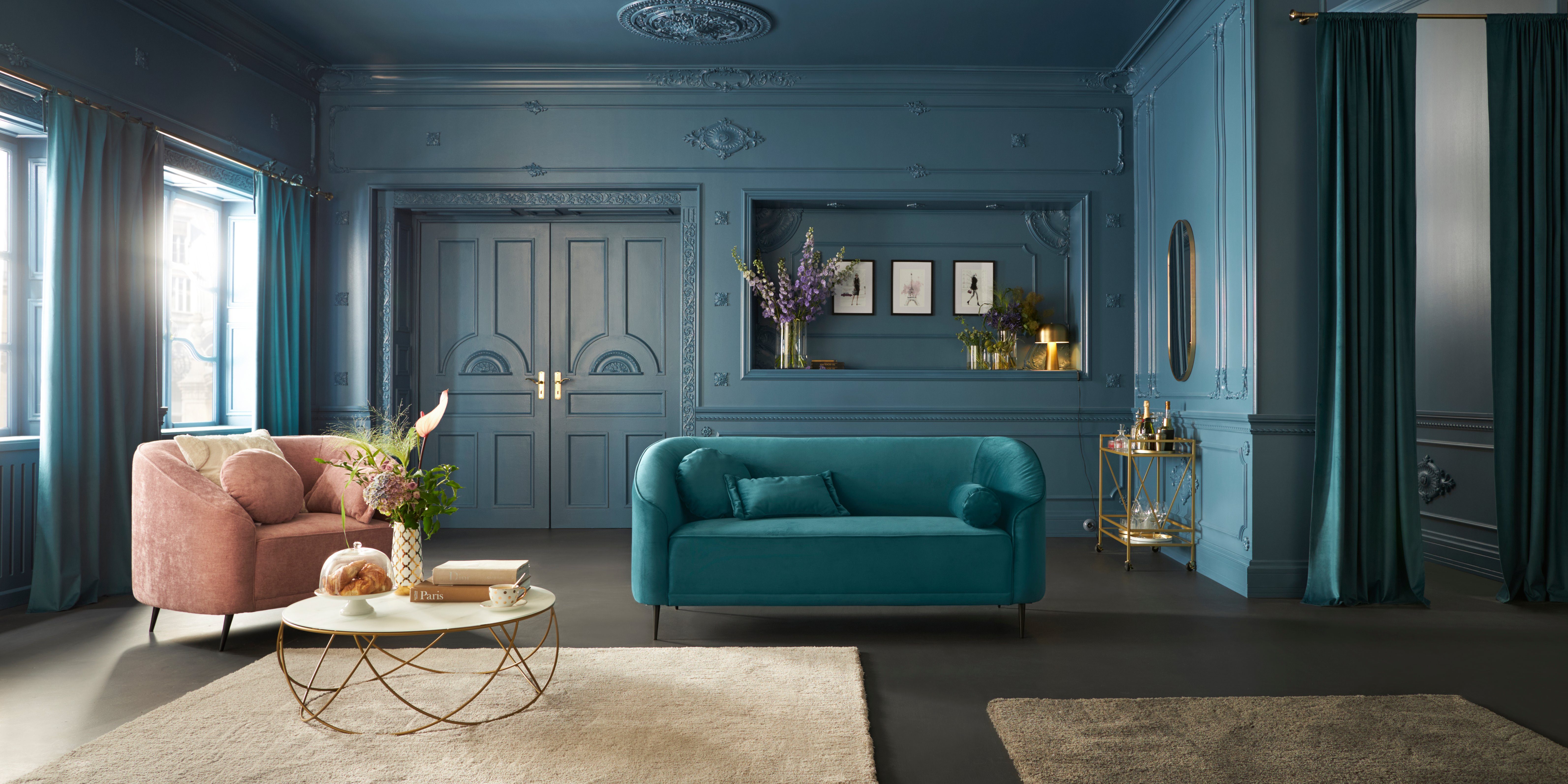 Leonique Fauteuil Ashly in 3 overtrekvarianten, bouclé, fluwelige look en zachte structuurstof.