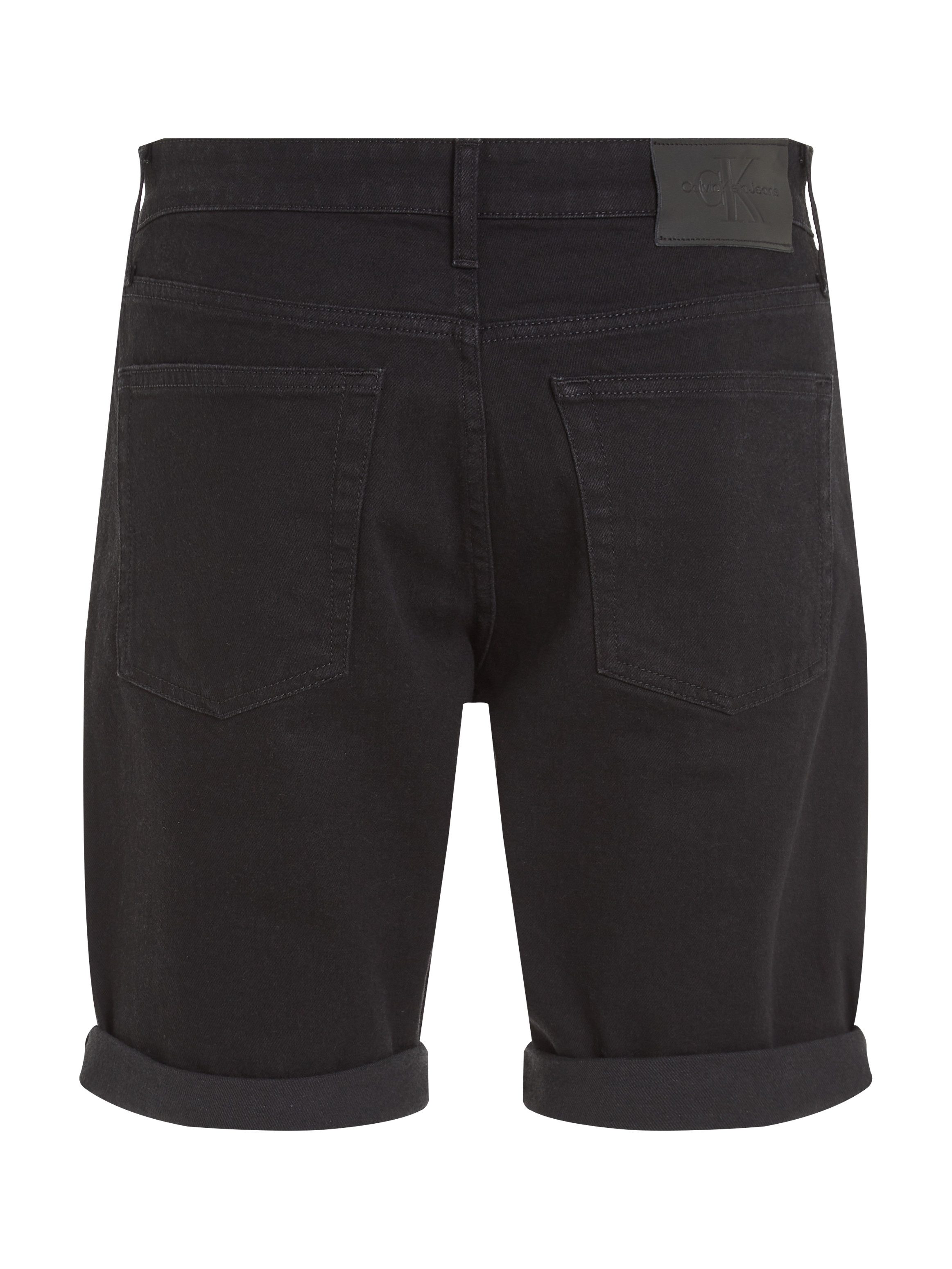 Calvin Klein Short SLIM SHORT met omslagzoom