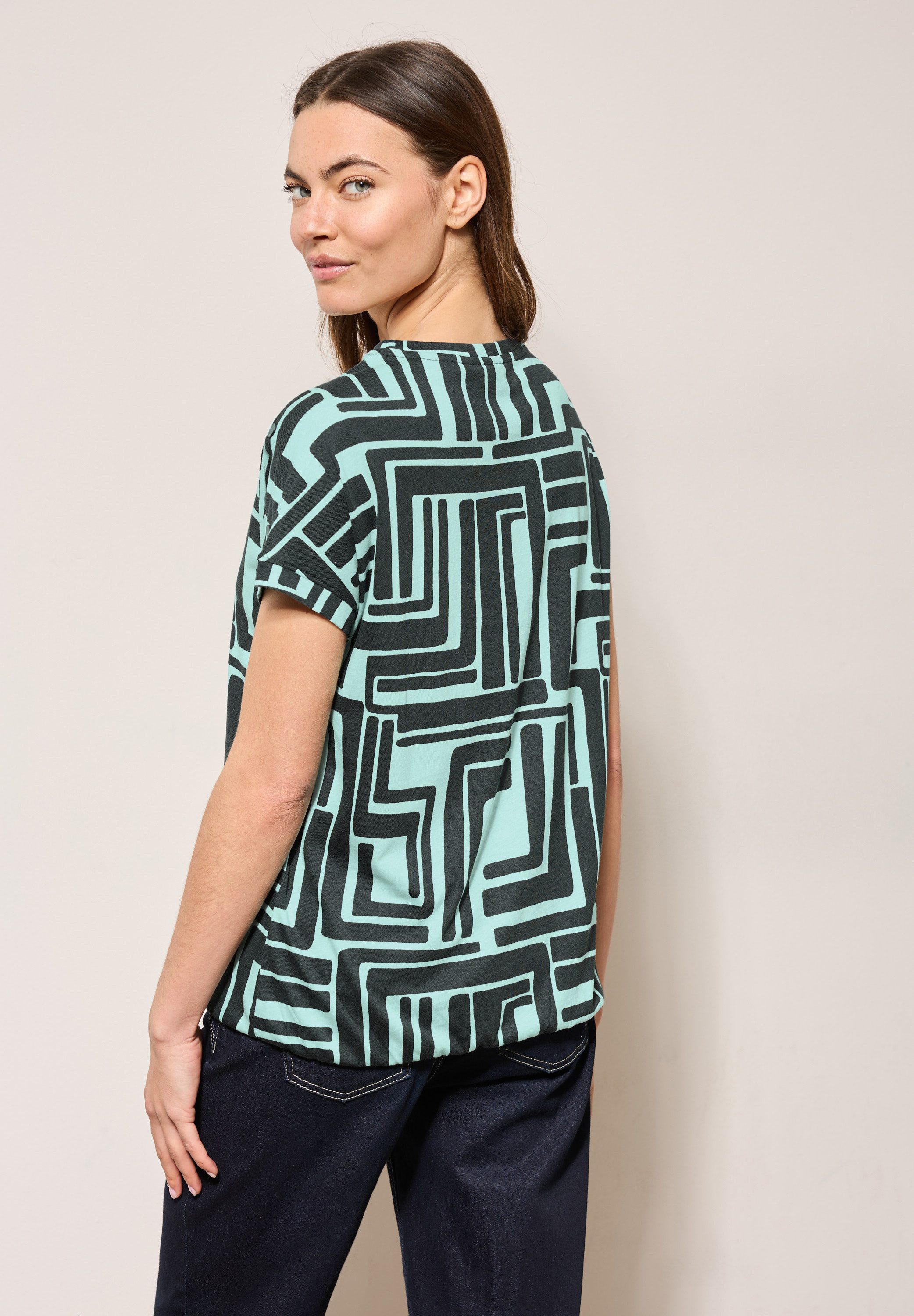 Cecil T-shirt met print all-over