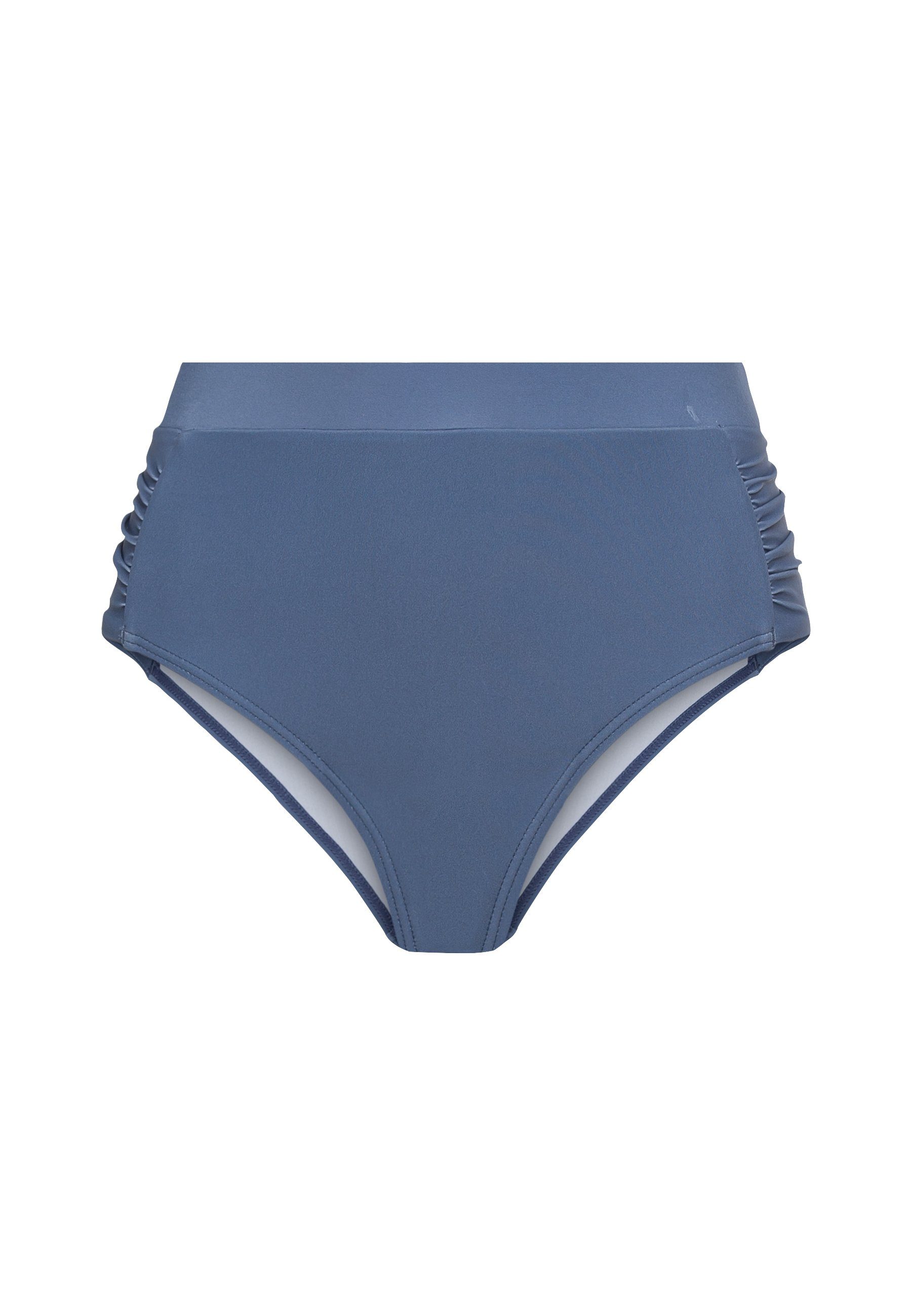 LSCN by LASCANA Highwaist-bikinibroekje GINA met modieuze aanrimpelingen
