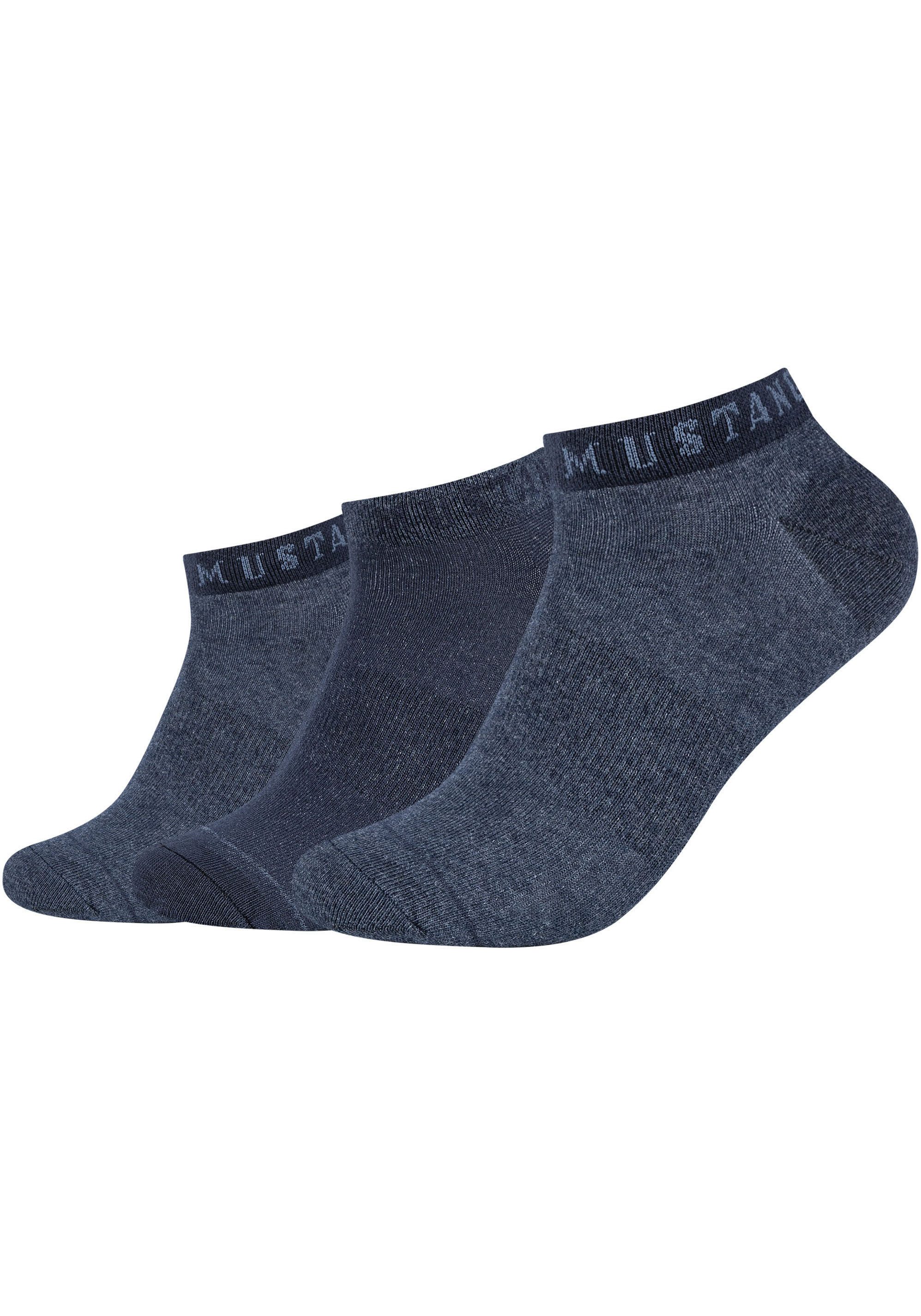 MUSTANG Sneakersokken Casual met zacht materiaalmix (6 paar)