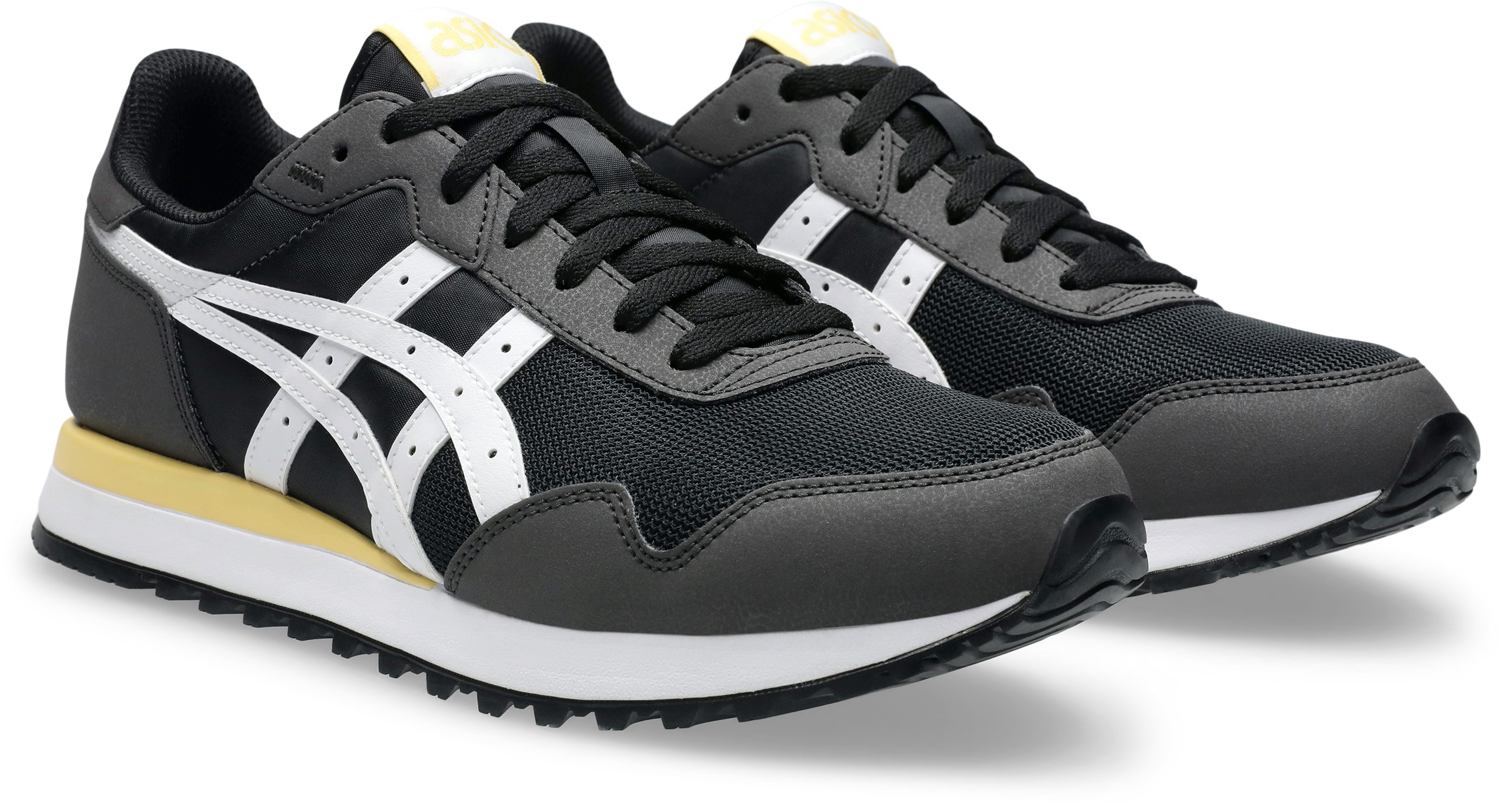 ASICS tiger Sneakers TIGER RUNNER II jongens lage sneakers maat 44,5 zwart