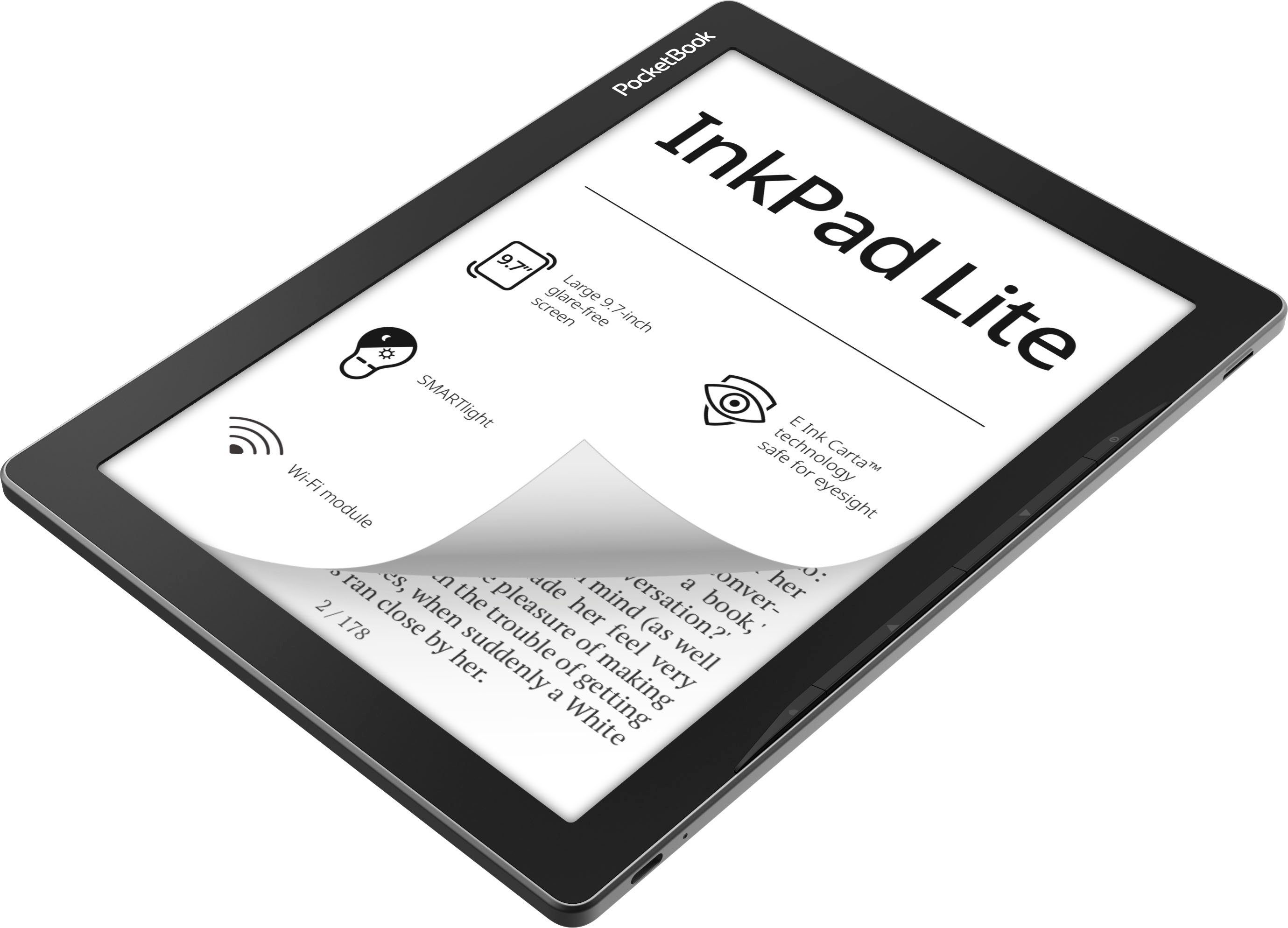 PocketBook E-reader InkPad Lite, 9,7", Linux