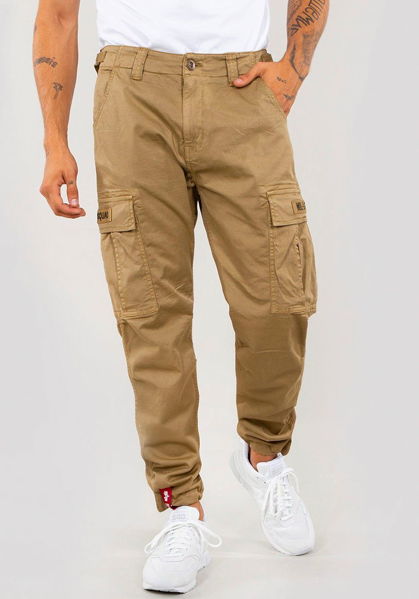 Alpha Industries Cargobroek Squad Pant heren cargobroeken maat 34 beige