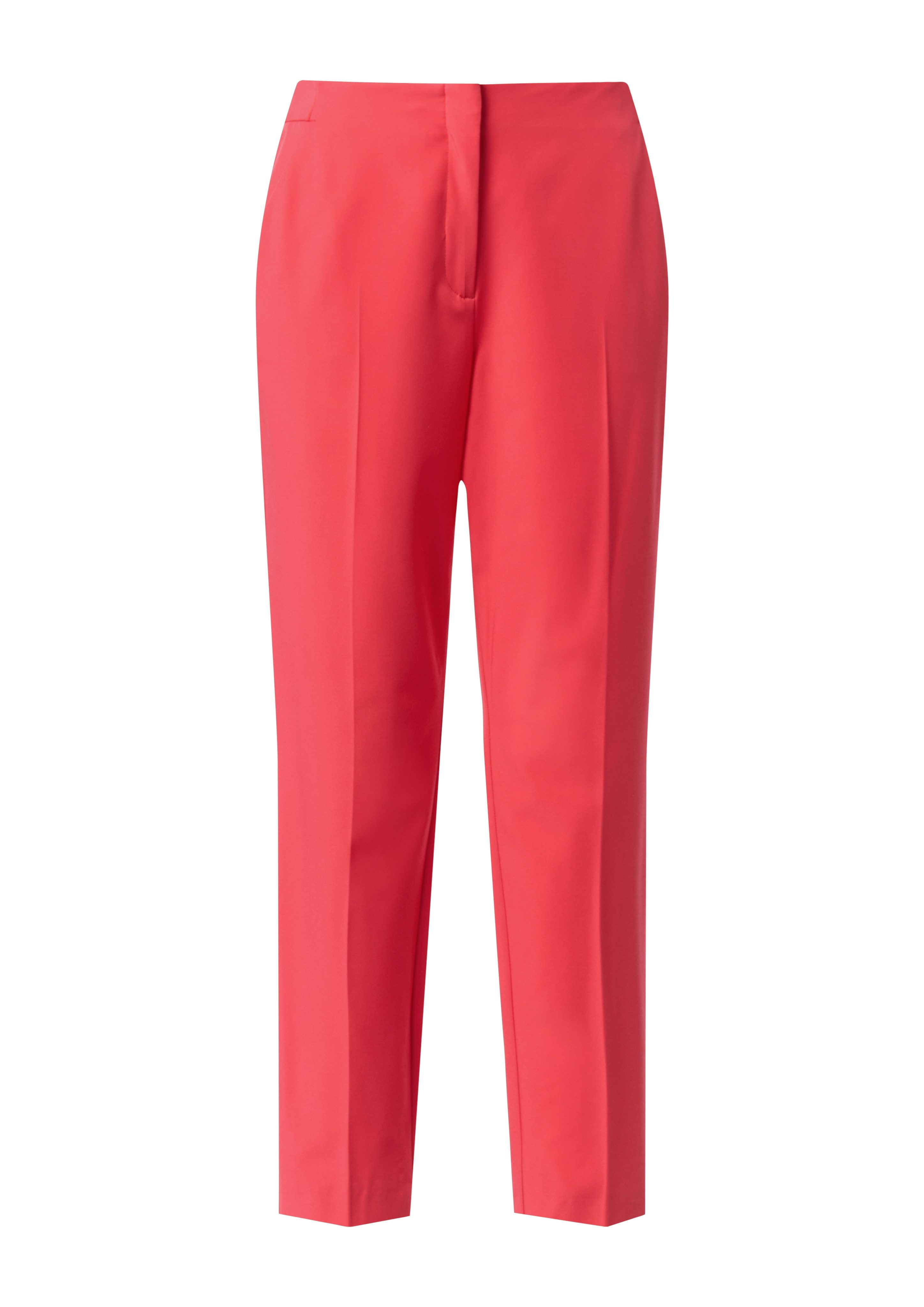 Comma Pantalon met plooi van viscose