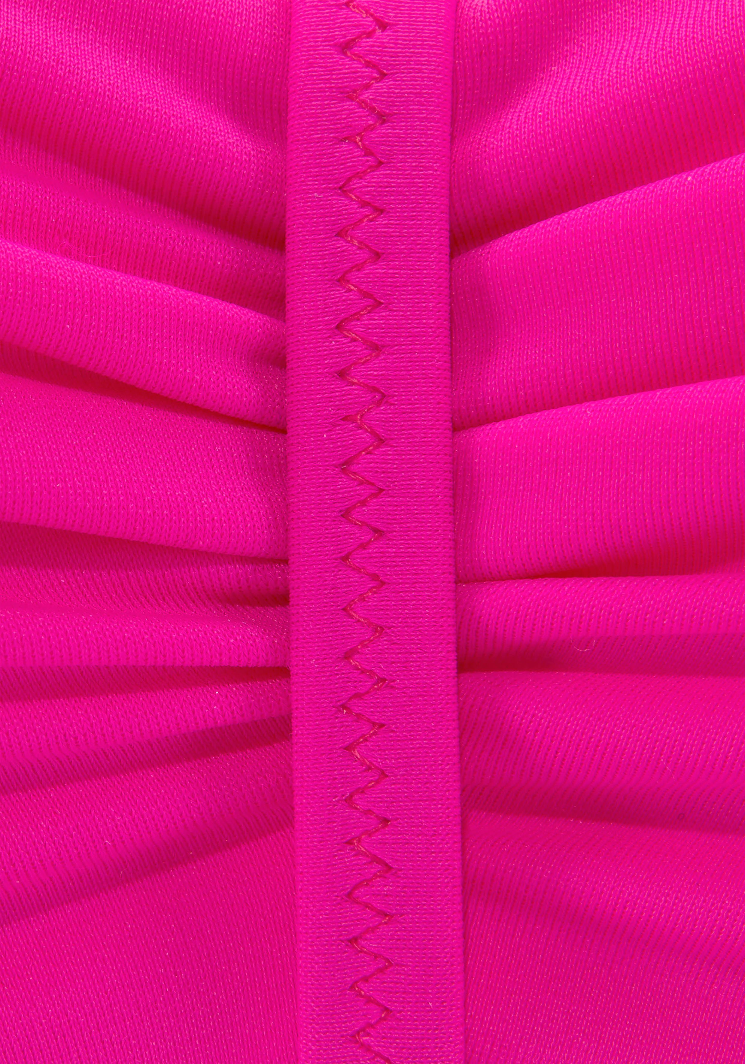 Vivance Beugelbikini in bandeaumodel in trendy effen kleur