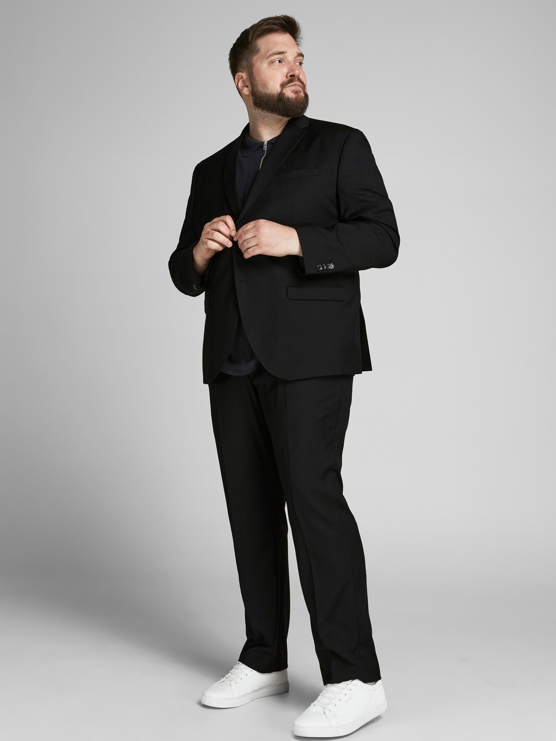 Jack & Jones PlusSize Pak JPRFRANCO SUIT NOOS PLS (2-delig) heren kostuums maat 64 zwart