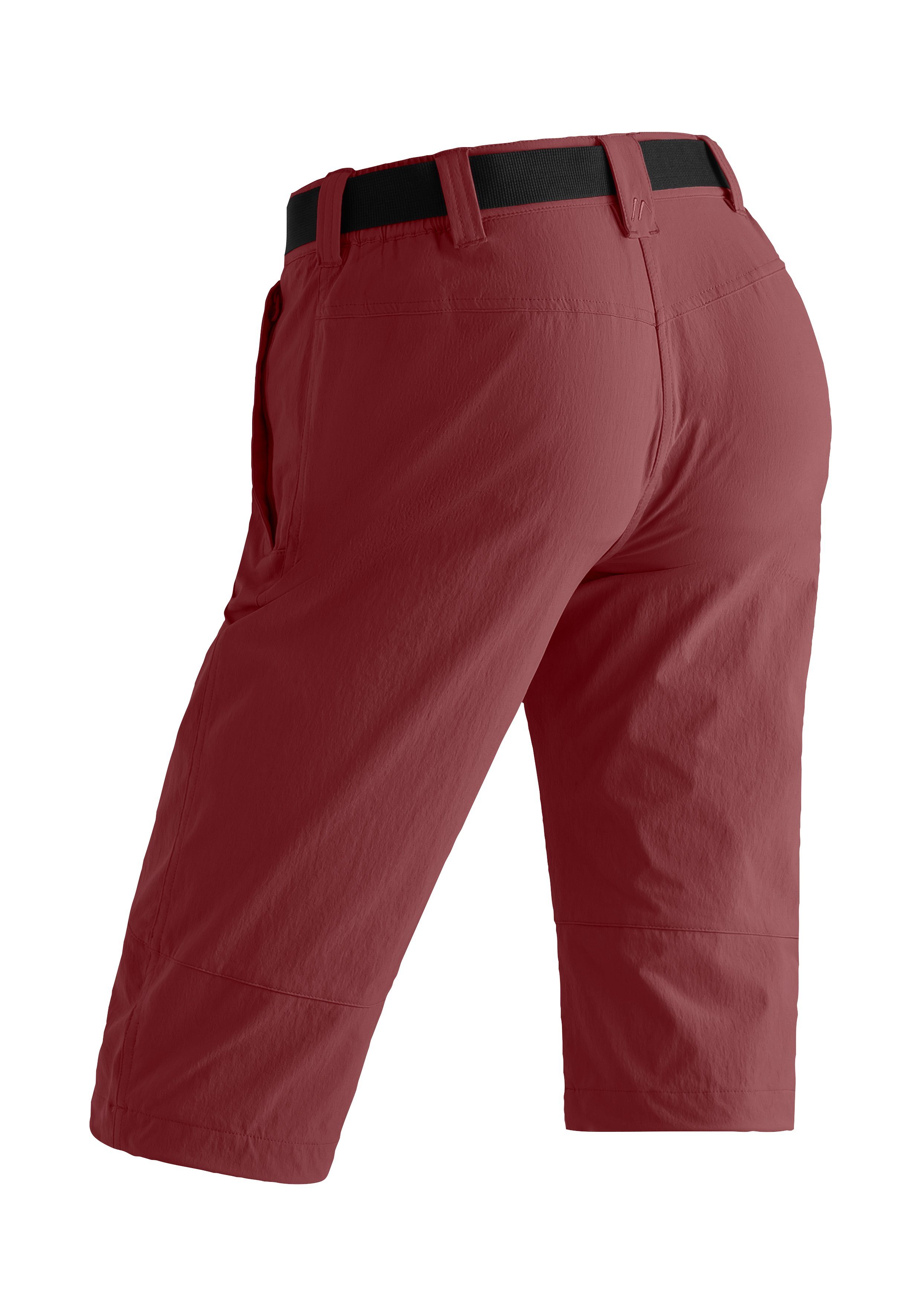Maier Sports Capribroek Kluane Dames shorts, korte wandelbroek, outdoorbroek met 2 zakken, regular fit