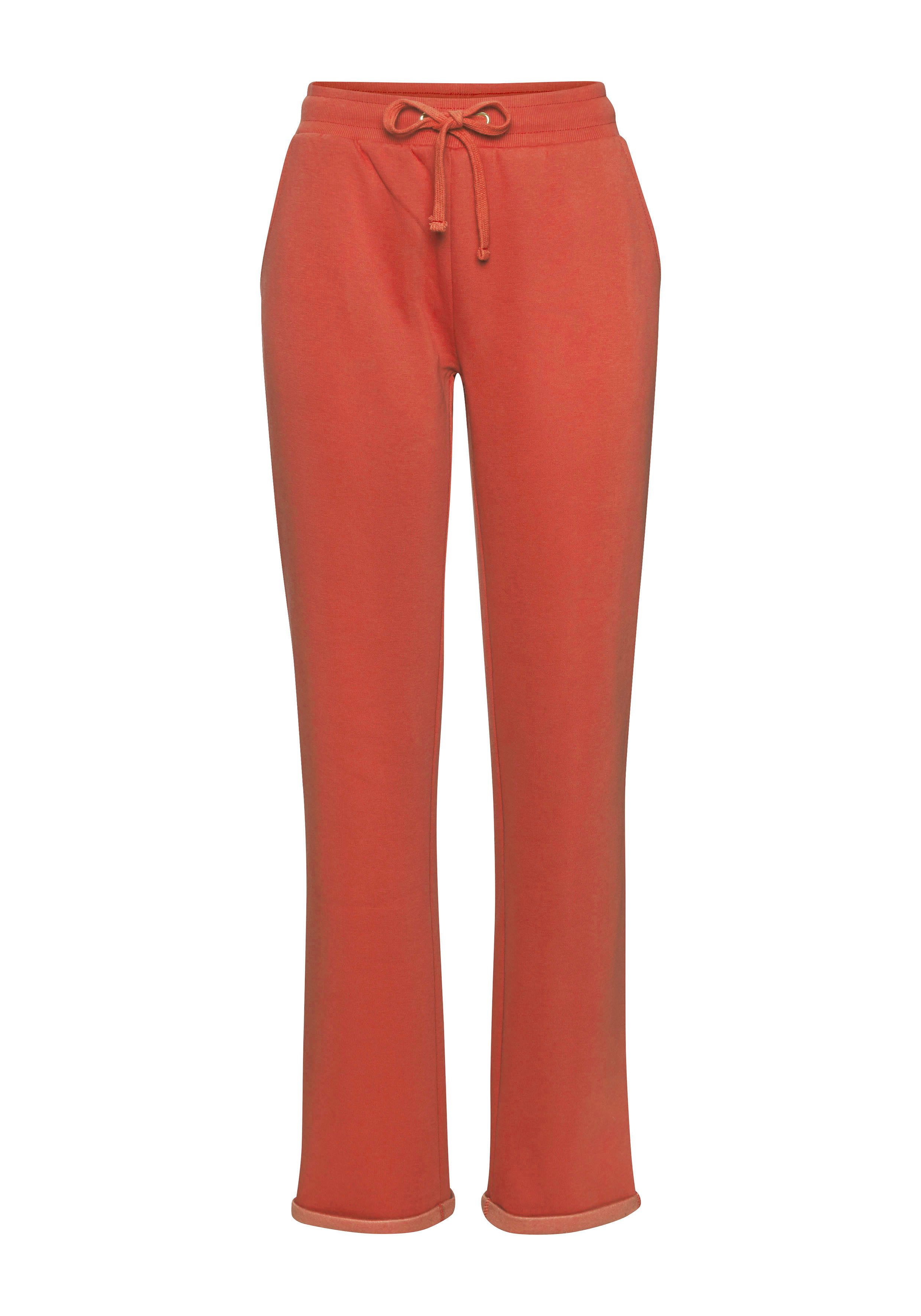 Lascana Sweatbroek Relax- loungebroek met zijzakken loungewear