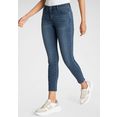 melrose skinny fit jeans met sierknopen - nieuwe collectie blauw