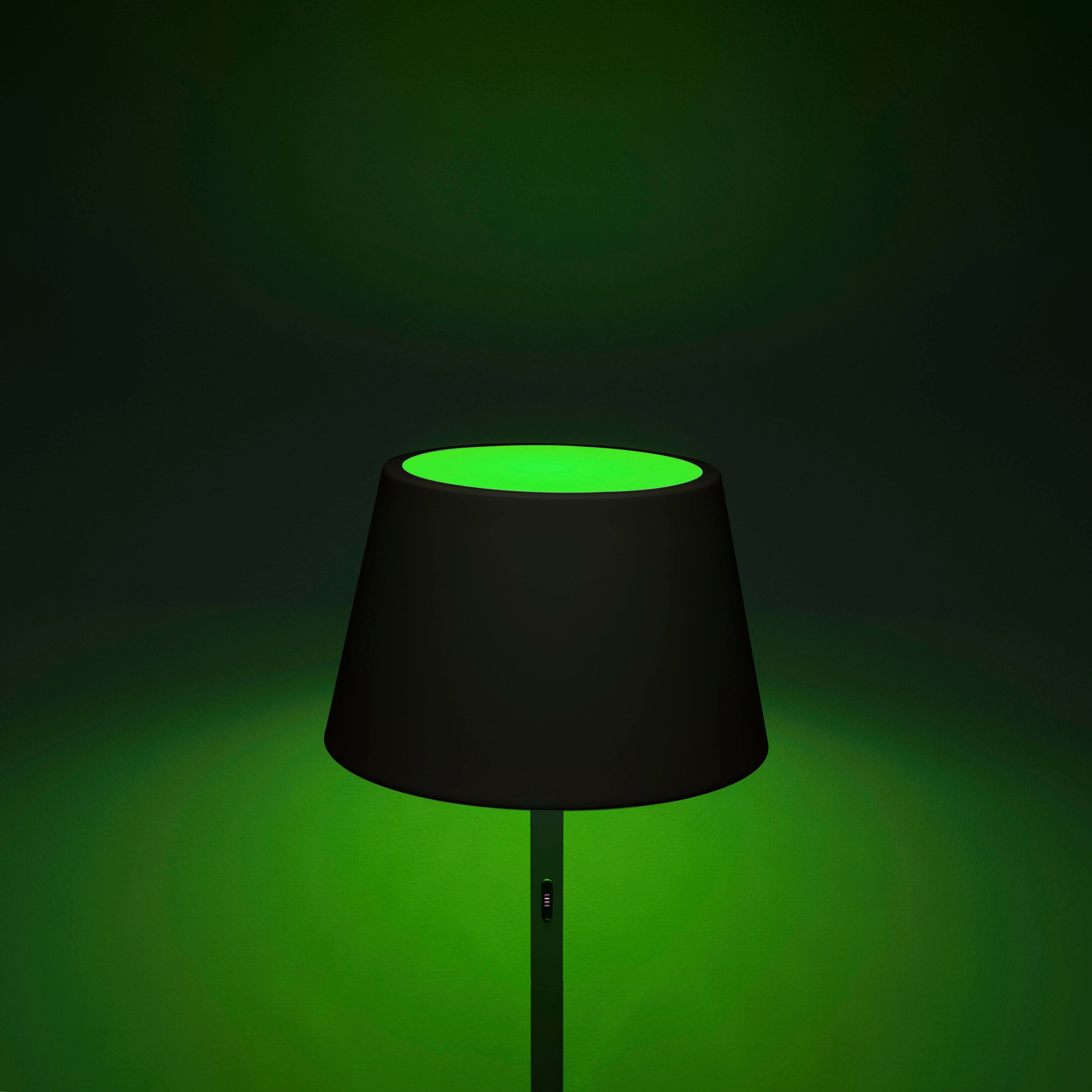 KONSTSMIDE Led-staande lamp Pomezia Pomezia LED USB-vloerlamp, 2700K/3000K/4000K, dimbaar (2 stuks)