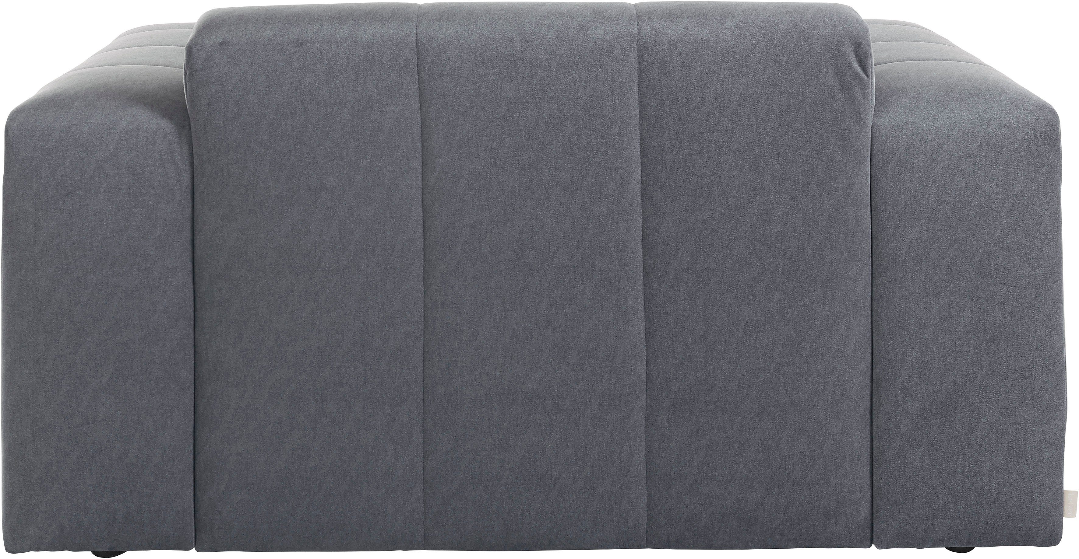 LeGer Home by Lena Gercke Loveseat Maileen Stoel passend bij de moduleserie "maileen" - apart plaatsbaar