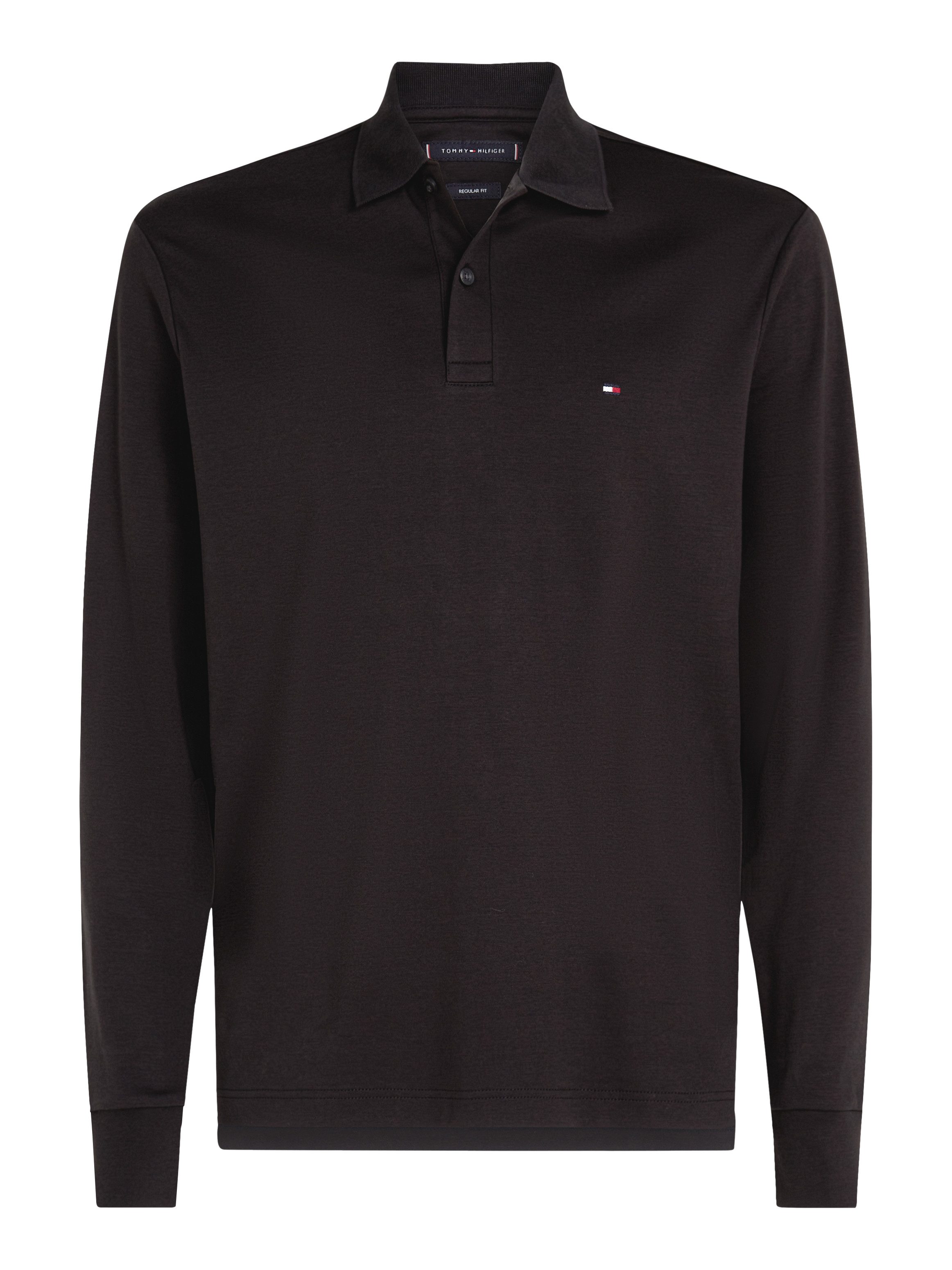 Tommy Hilfiger Poloshirt met lange mouwen L S LIQUID COTTON REG POLO