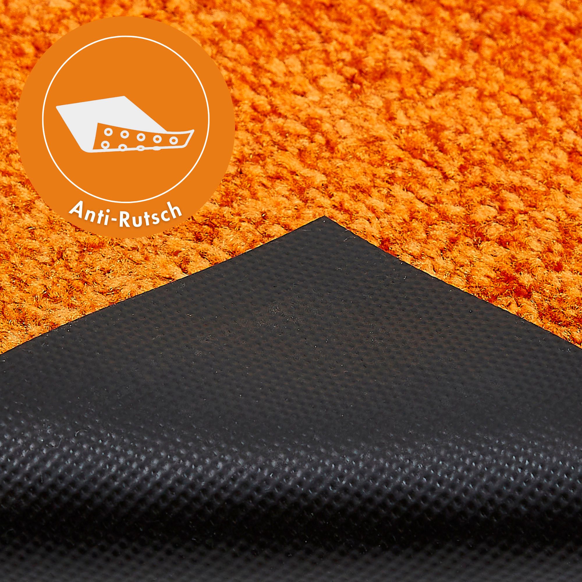 my home Mat Fresh Step, Made in Belgium voor de entree, effen kleuren, antislip, robuust, wasbaar
