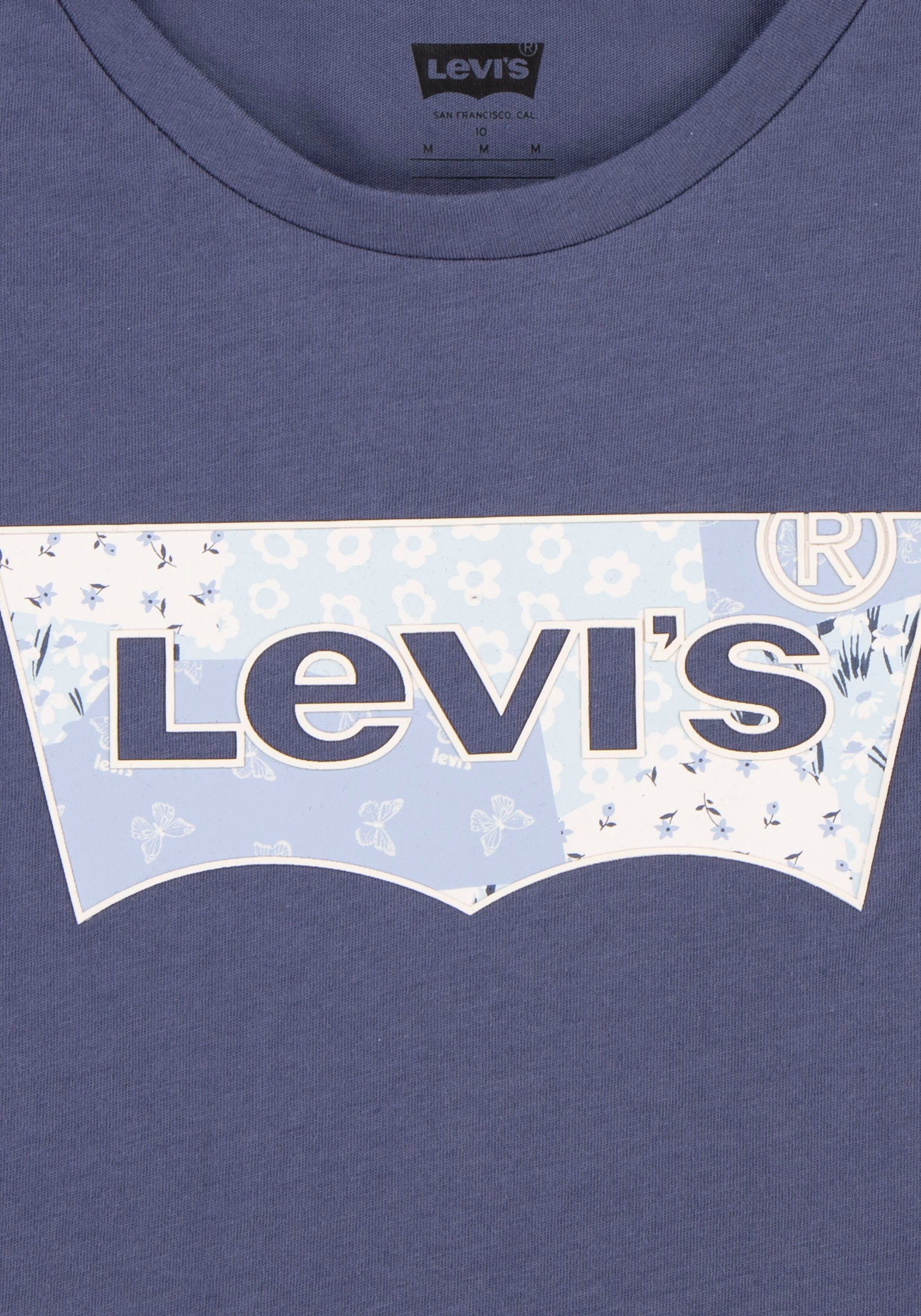 Levi's Kidswear Shirt met print LVG SS BANDANA BATWING TEE