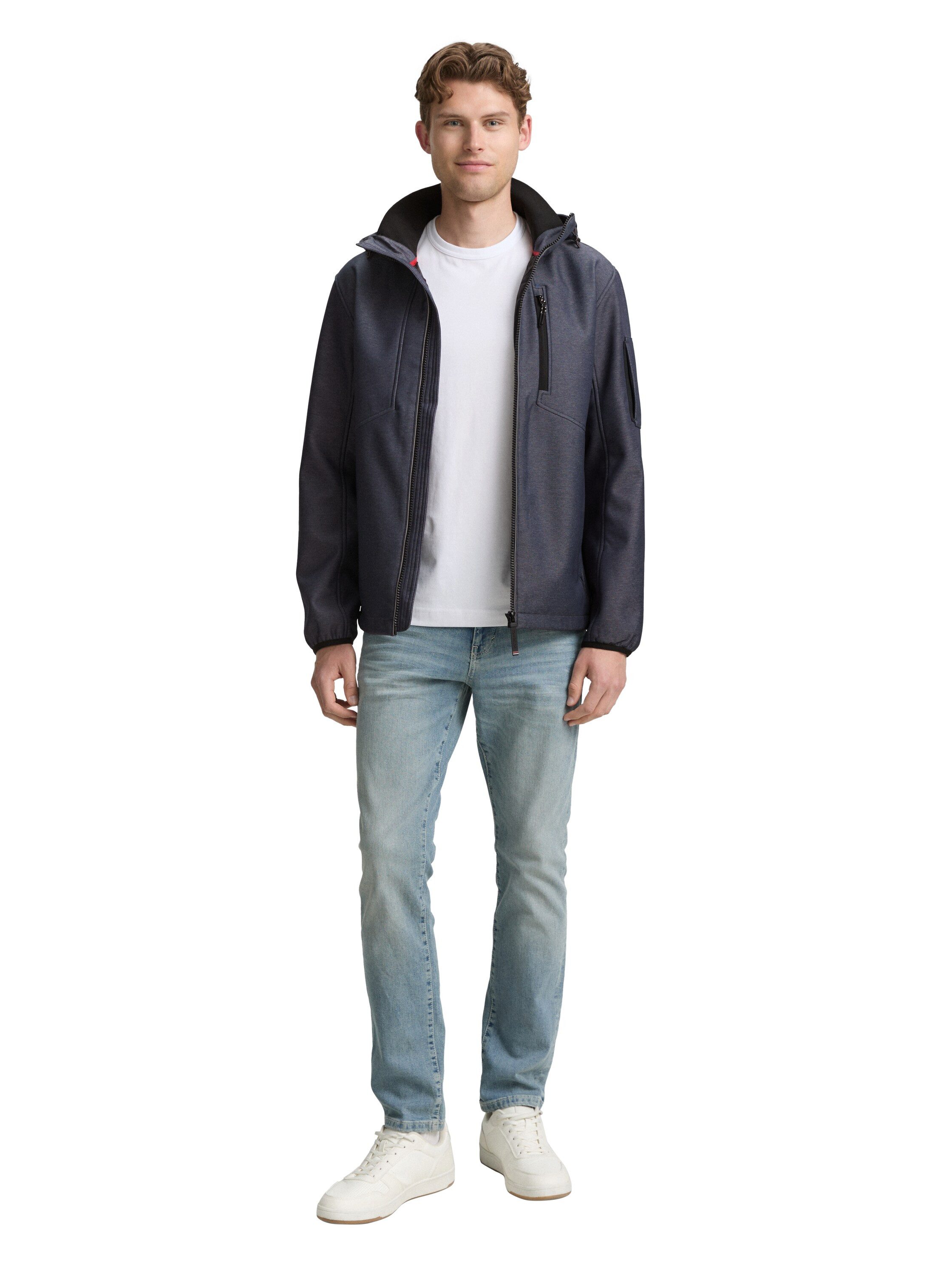 Tom Tailor Softshell-jack met een capuchon