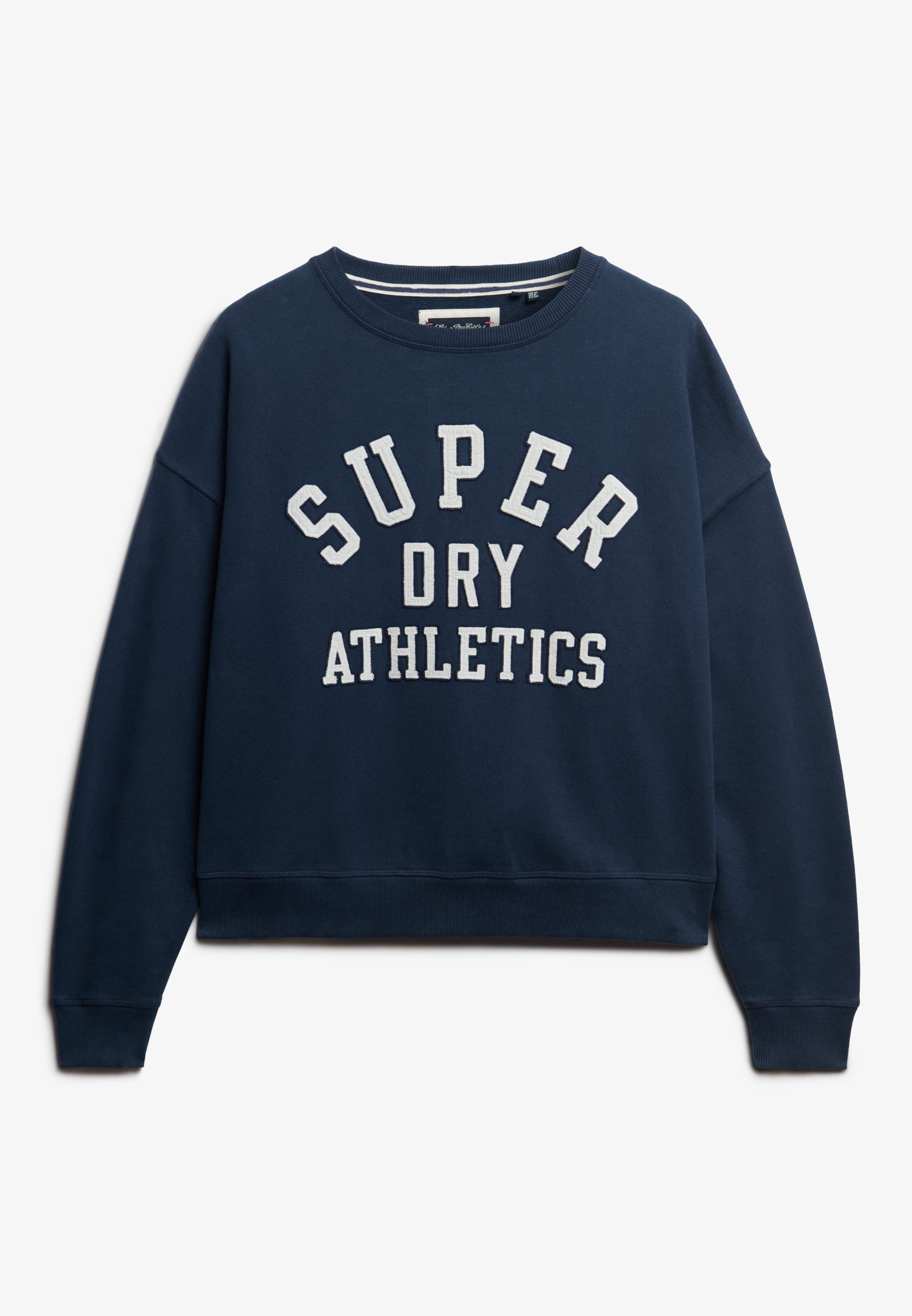 Superdry Sweatshirt Ath Ess Relaxed Applique Crew