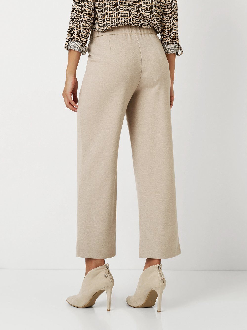 TONI Comfortbroek Sue Wide Chic 7/8 met elastische taille