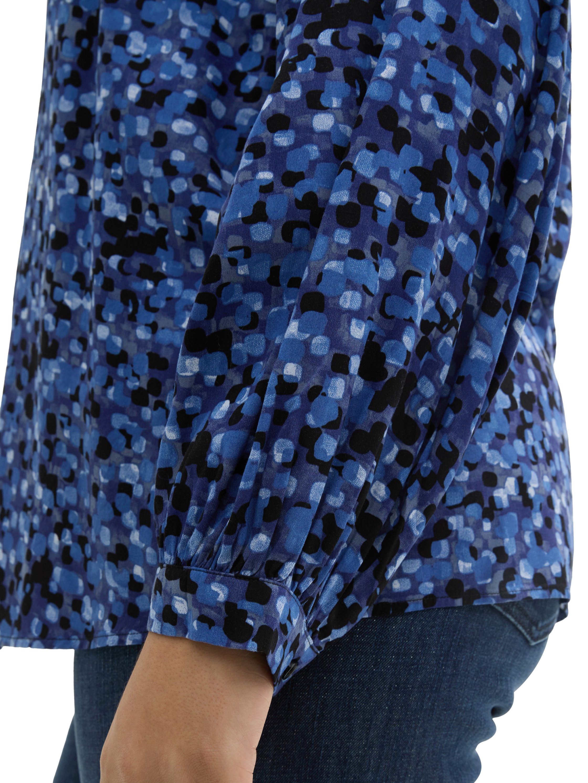 TOM TAILOR MY TRUE ME Blouse met lange mouwen met all-over print