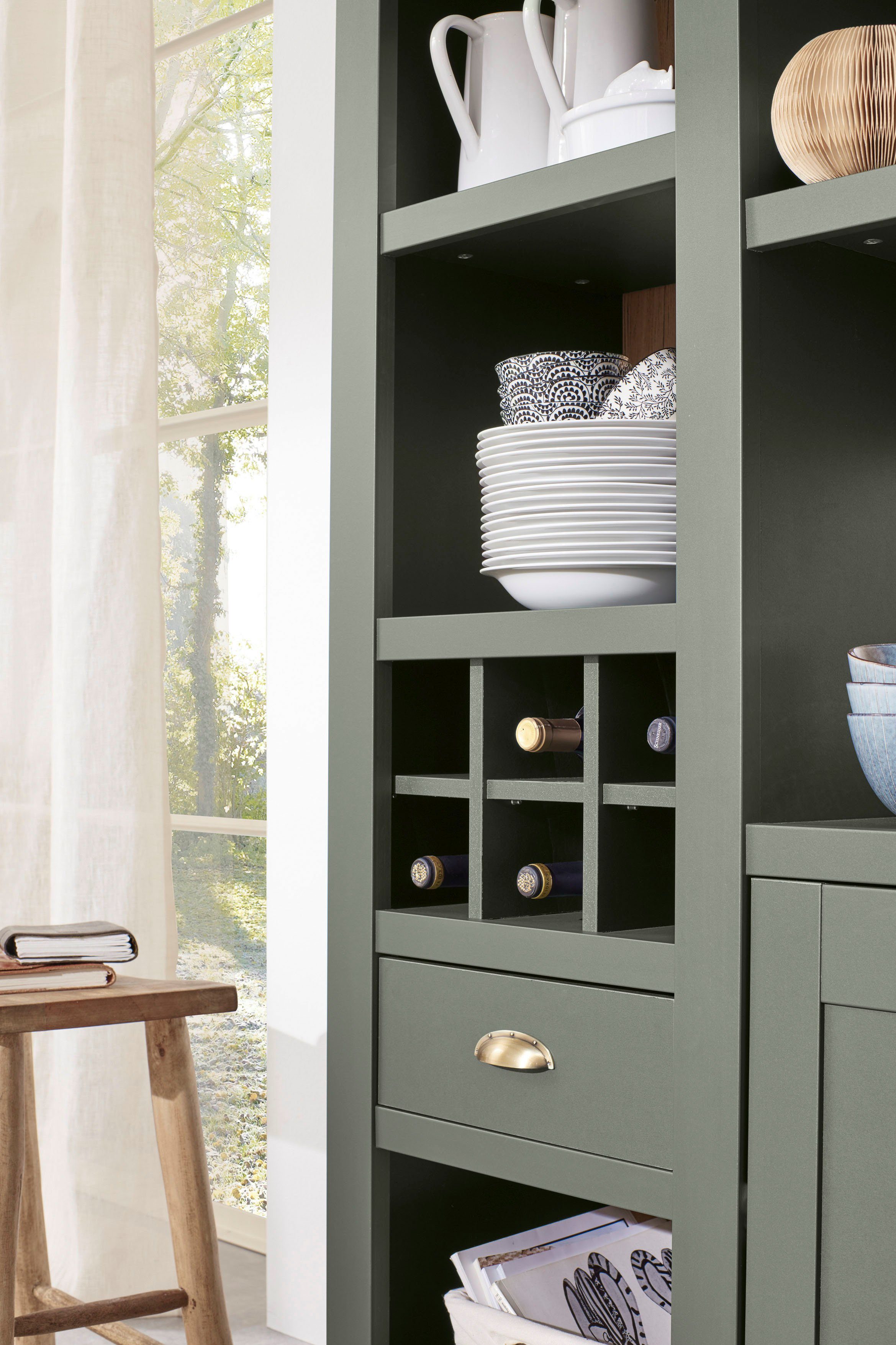 Home affaire Vitrinekast CAMBRIDGE Hoogte ca. 207 cm