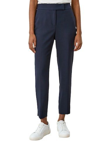 s.Oliver BLACK LABEL 7/8-broek met asymmetrische haaksluiting
