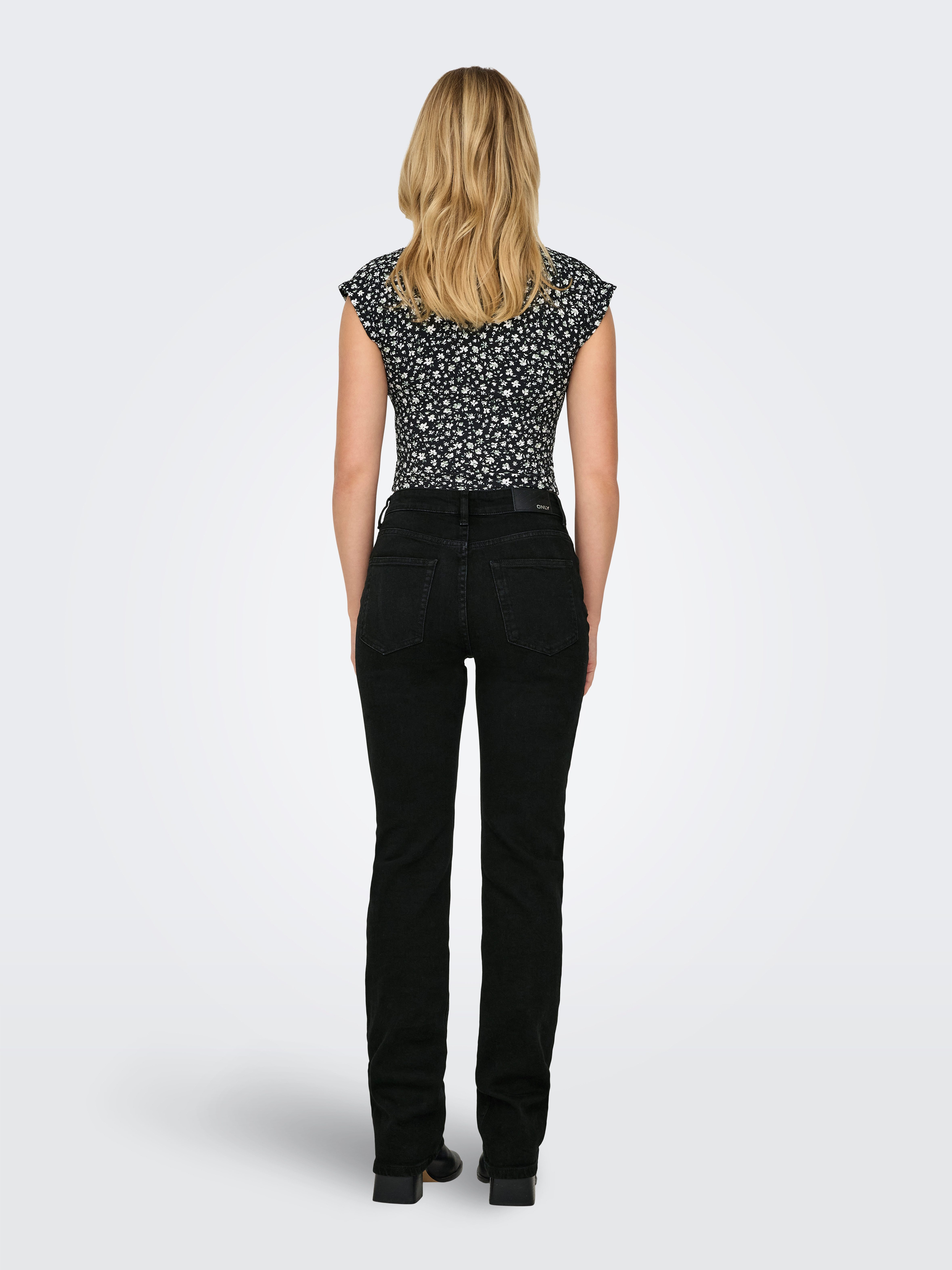 Only 5-pocket jeans ONLEVERLY MW SWEET FLARED DNM CRO563