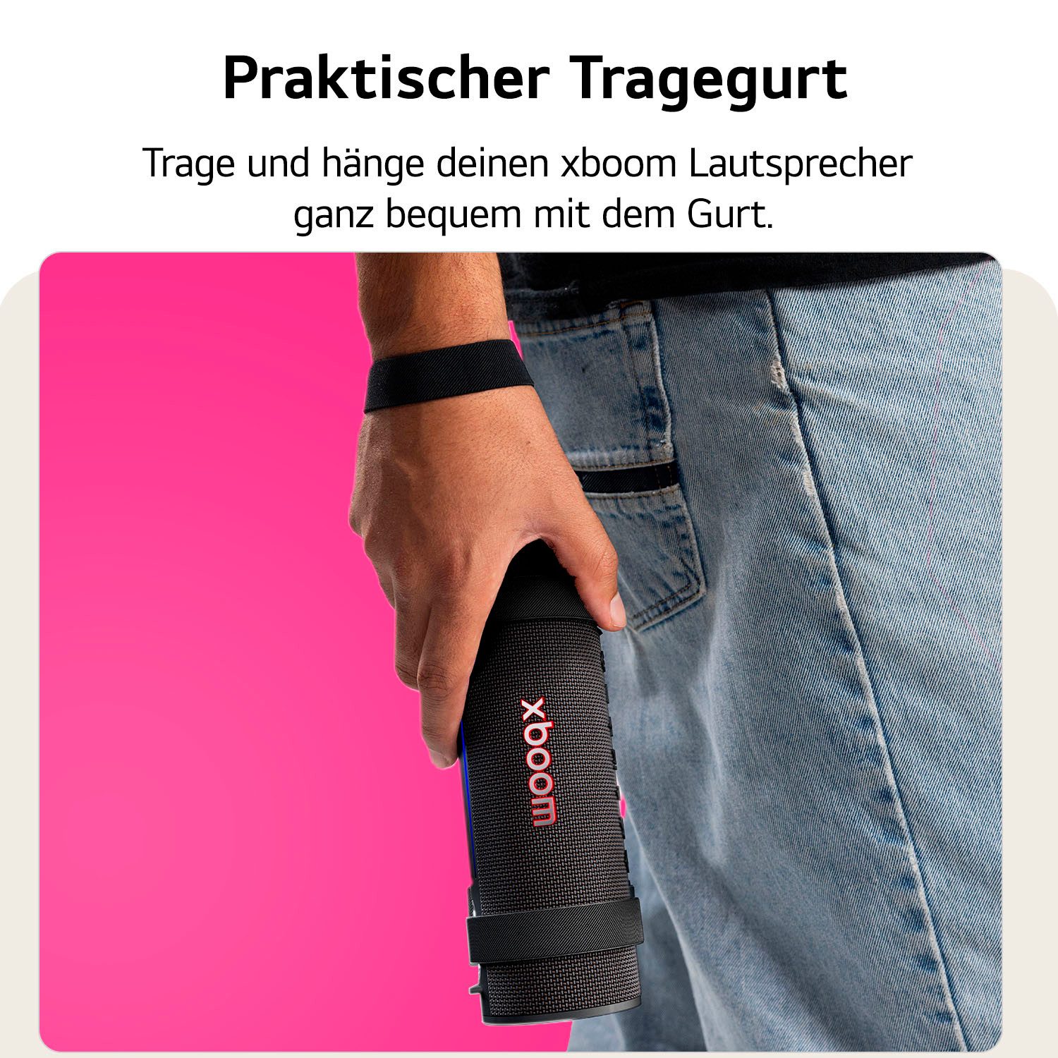 LG Bluetoothluidspreker Xboom GRAB
