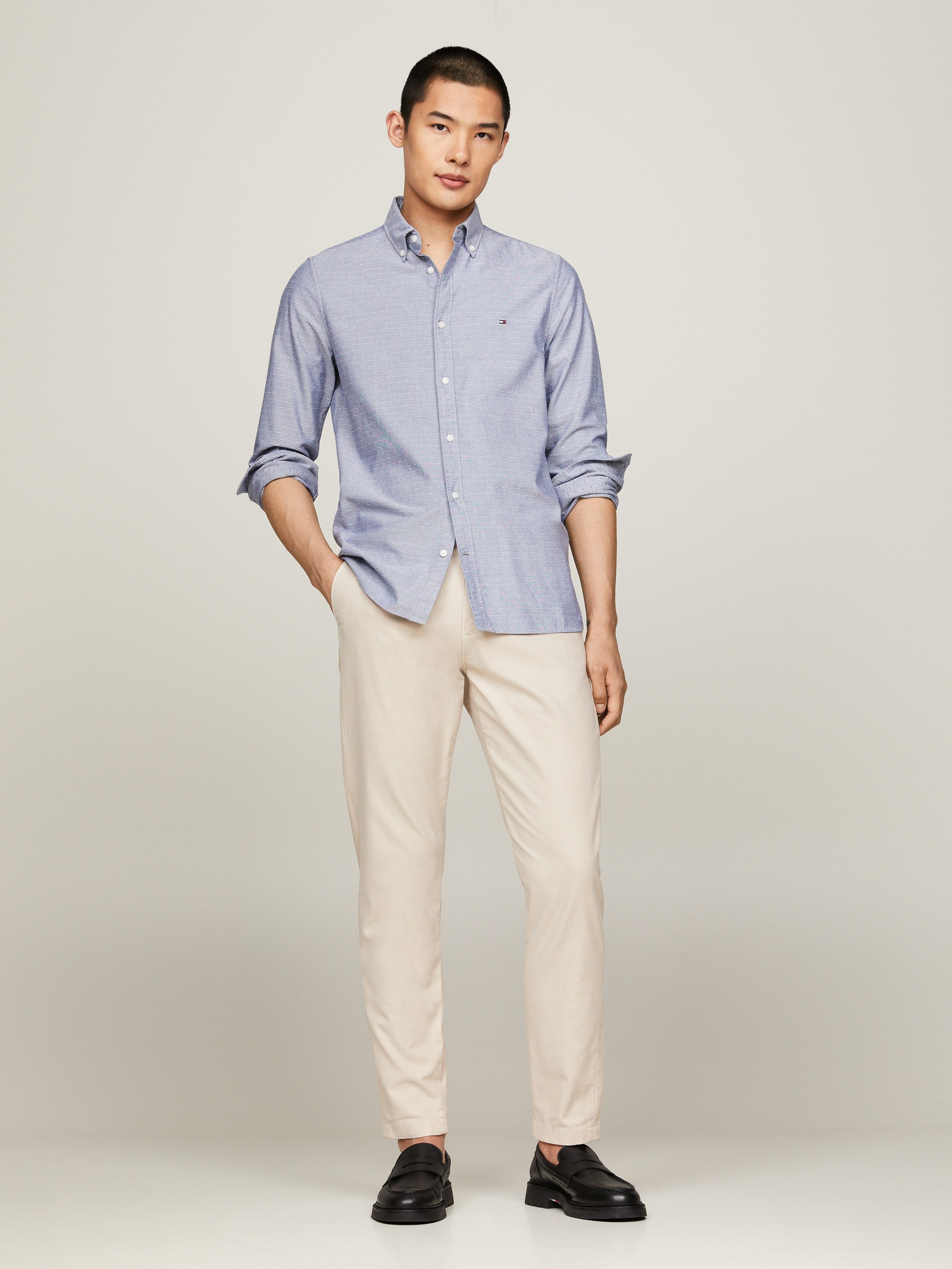 Tommy Hilfiger Overhemd met lange mouwen OXFORD DOBBY SF SHIRT