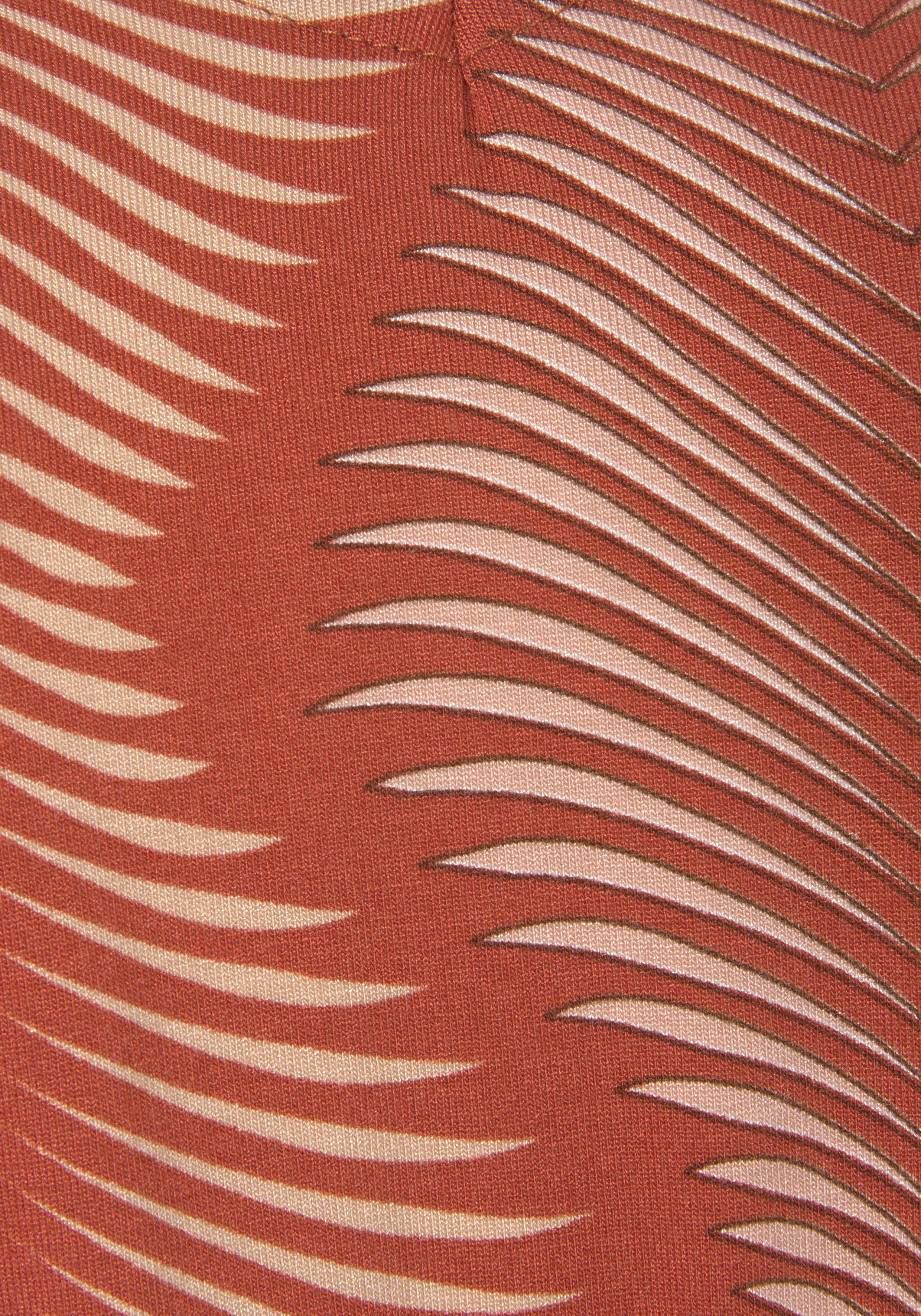 Lascana Nachthemd met grafische print all-over