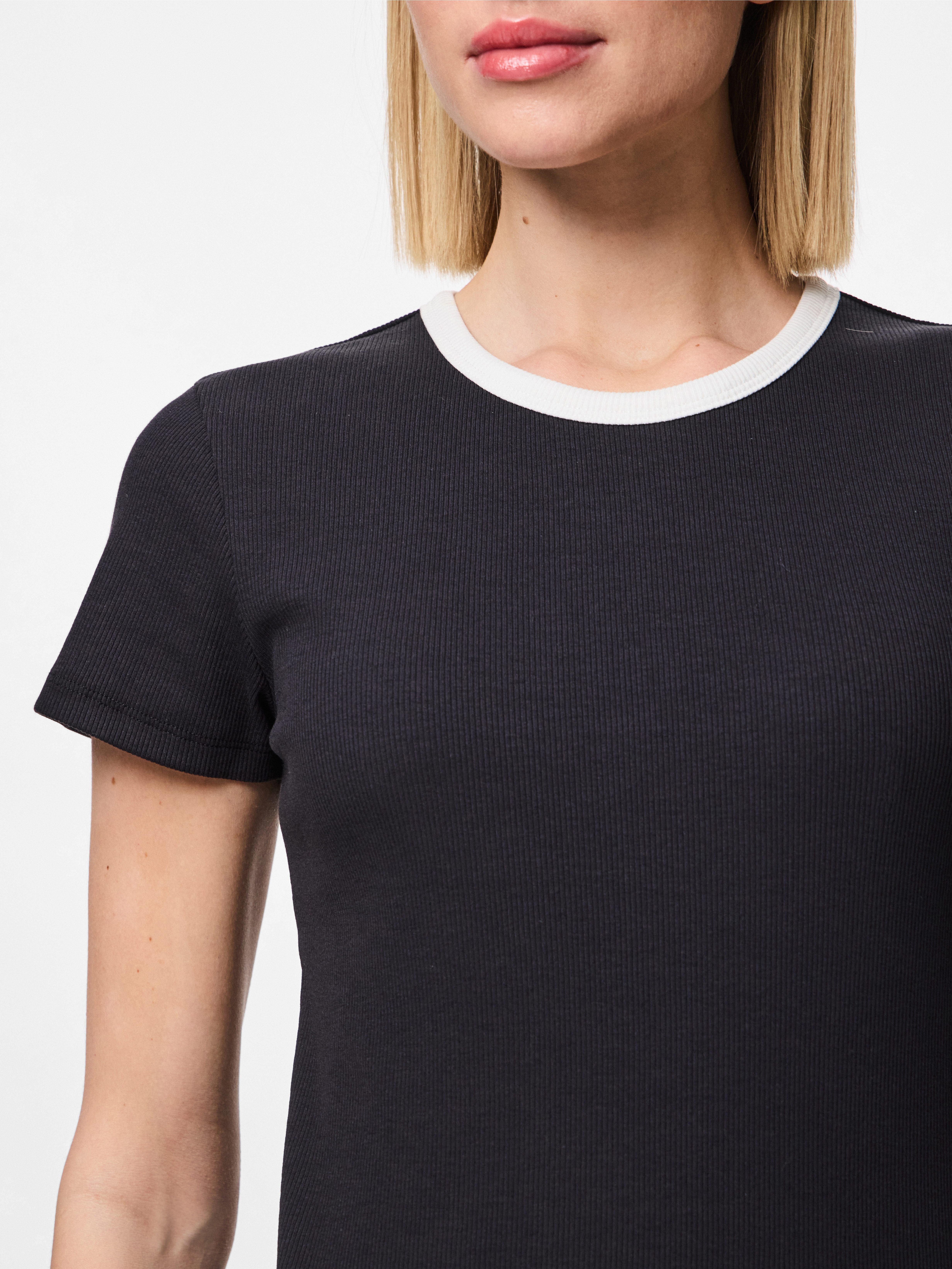pieces Shirt met korte mouwen PCMAY SS TEE NOOS BC