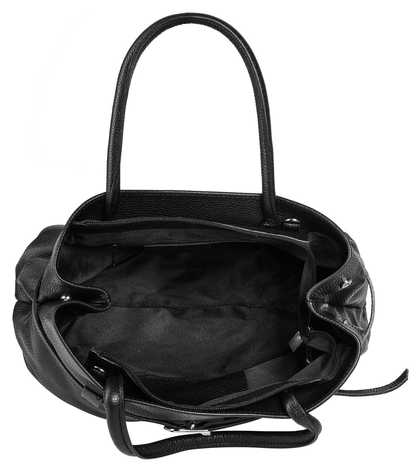 Cluty Tas echt leer, made in italy