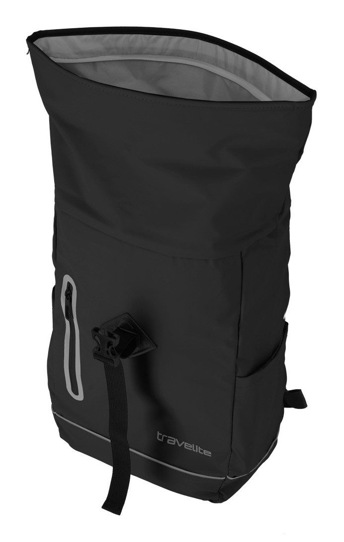 travelite Vrijetijdsrugzak BASICS roll-up rugzak zeil Wandelrugzak Reisrugzak Streetpack Werkrugzak